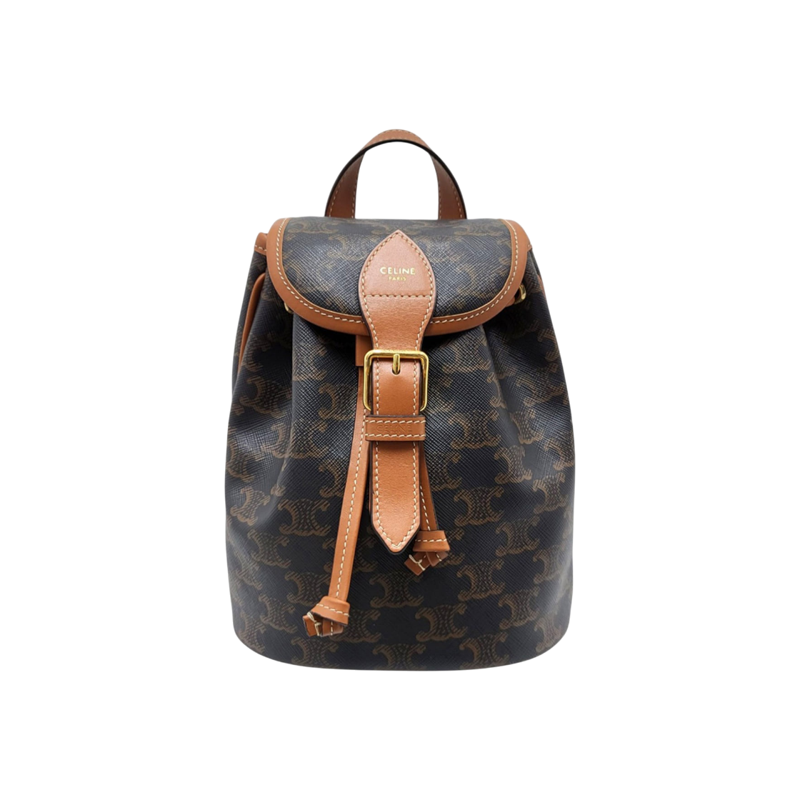 셀린느 197662CAS.04LU 트리옹프 캔버스 미니 폴코 백팩(Celine Triomphe Canvas Mini Polka Dot Backpack)