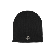 Farfromwhat Far Small F Charm Beanie_Black