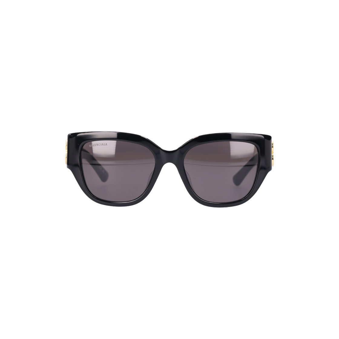 ITJJG5LUBOJJ Balenciaga BB0323SK Oval Sunglasses in Black Acetate