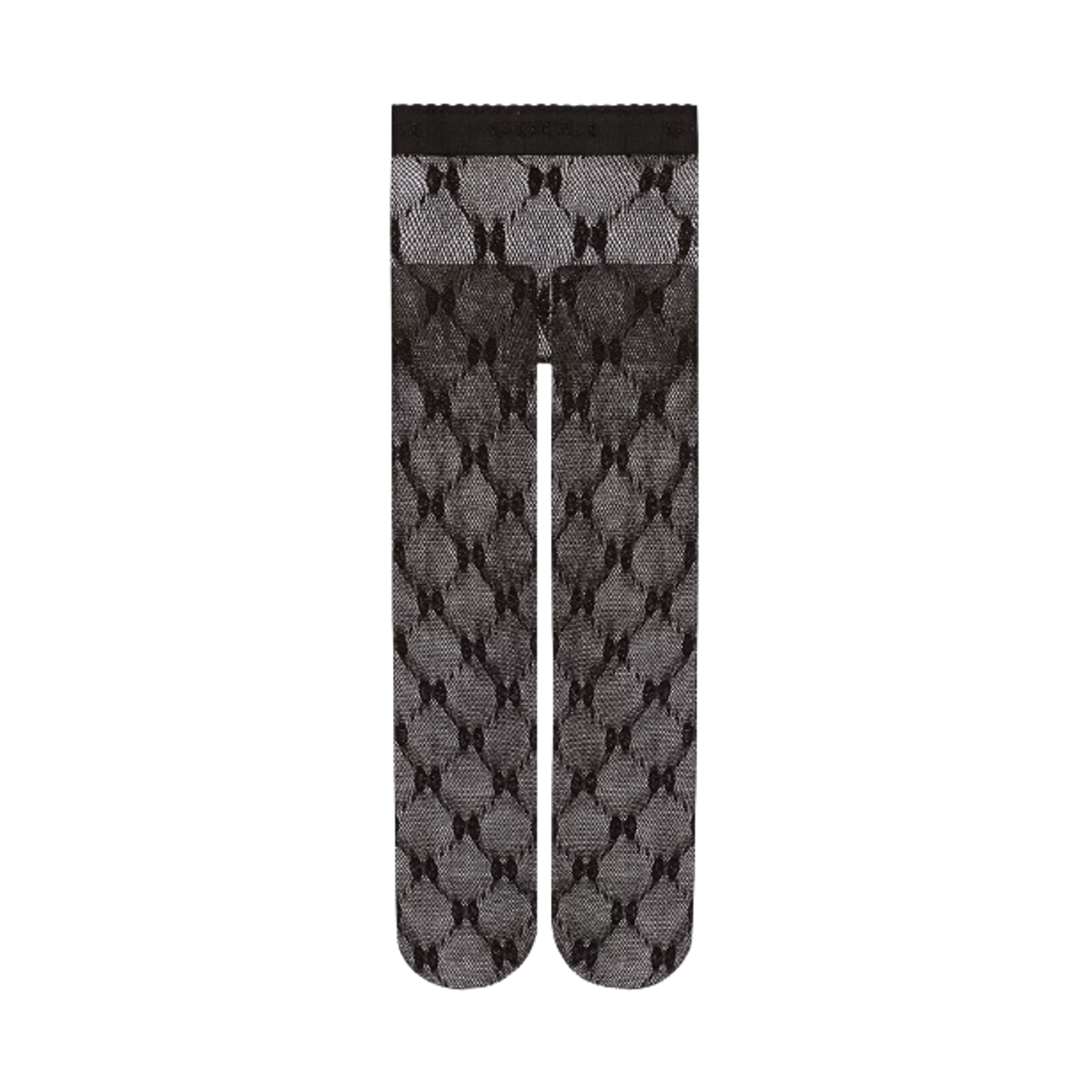 691619-3GAHR-1080 (W) Gucci GG Knit Tights Black Gold