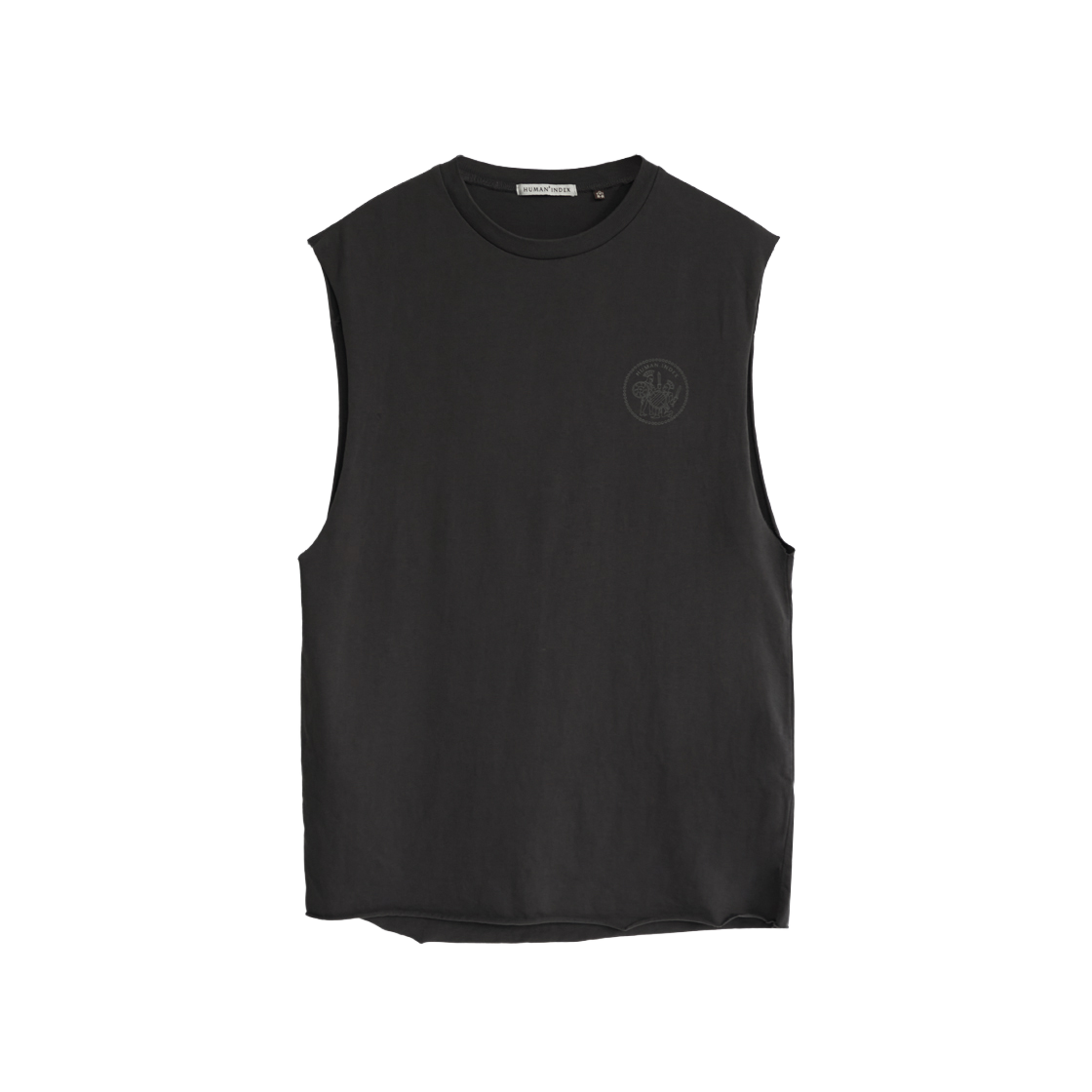 폴리테루 휴먼인덱스 휴먼 슬리브리스 차콜(Polyteru Human Index Human Sleeveless Charcoal)