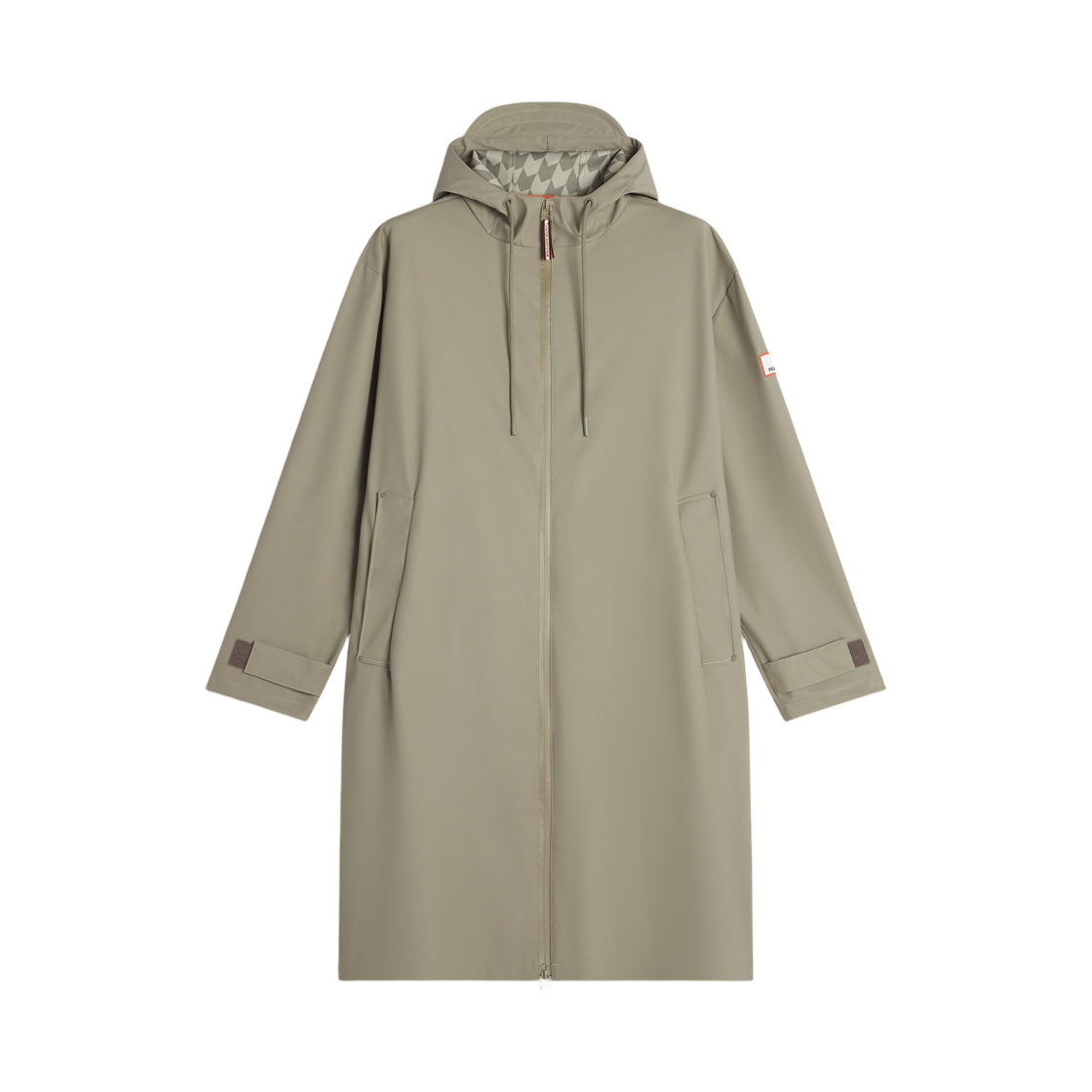 메종 키츠네 x 헌터 레인 클로크 로렐 그린(Maison Kitsune x Hunter Rain Cloak Laurel Green)