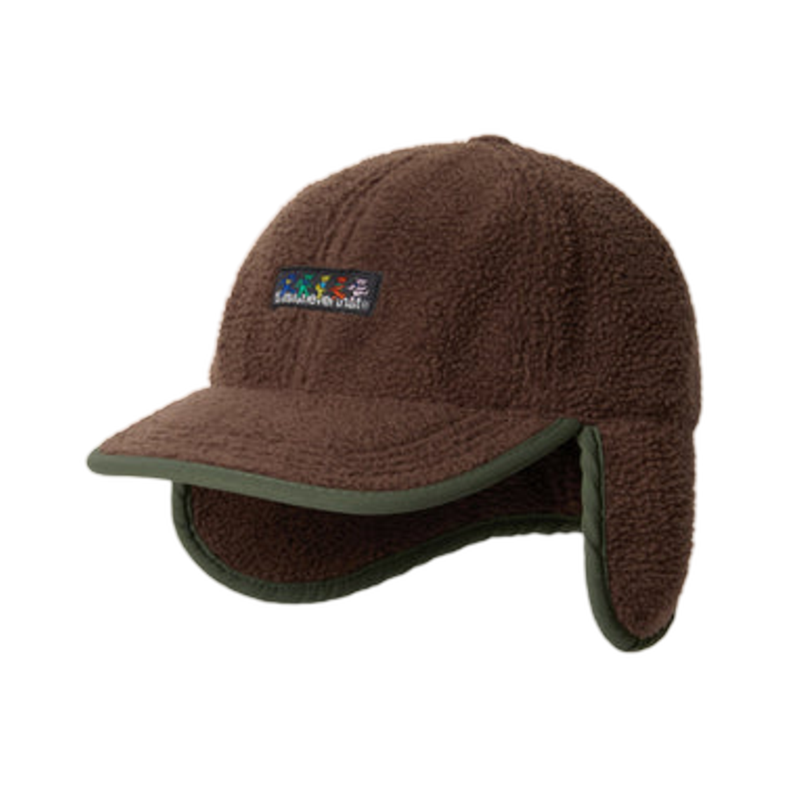 GD253FHWBC01BRN Thisisneverthat x Grateful Dead Fleece Earflap Cap Brown