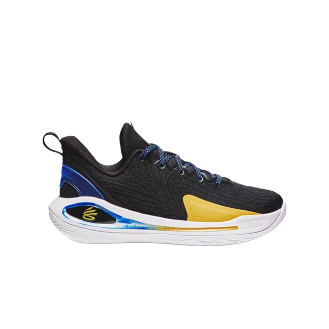 (GS) 언더아머 커리 12 덥 네이션 블랙 팀 로얄((GS) Under Armour Curry 12 Dub Nation Black Team Royal)