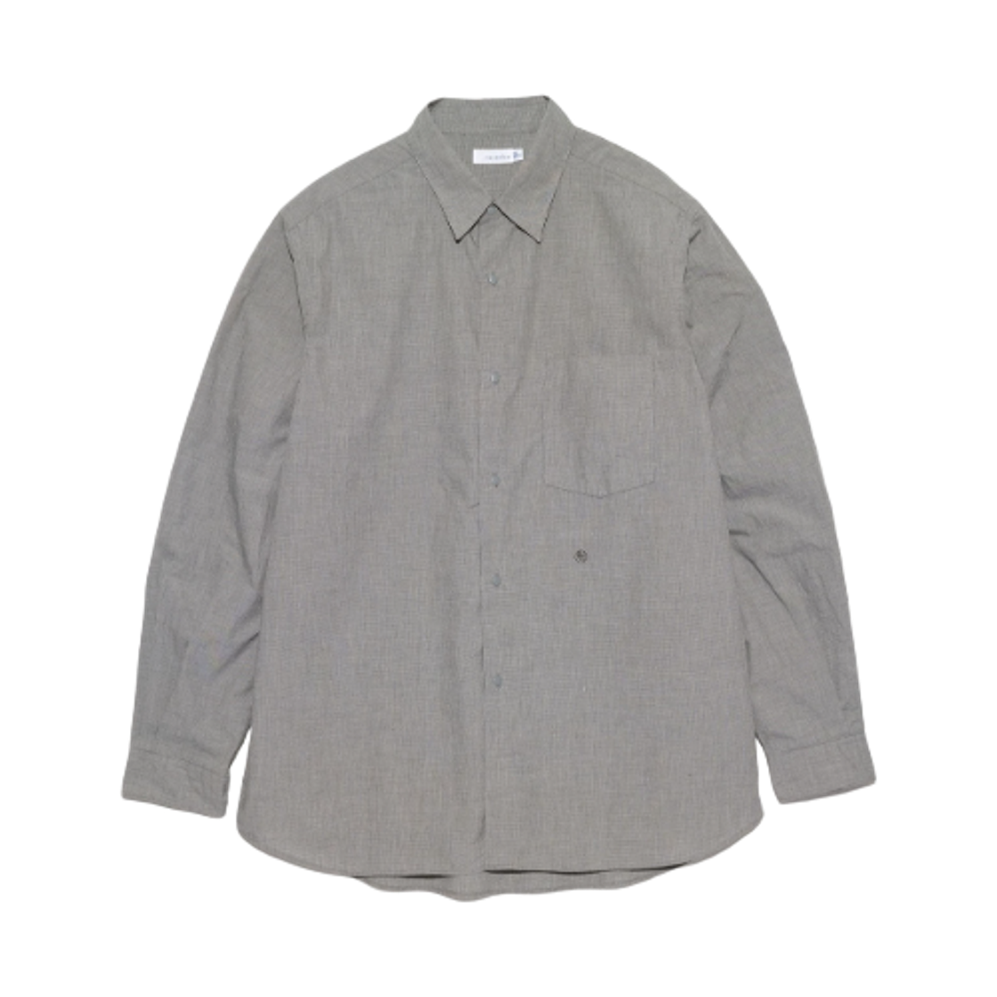 SUGF354 Nanamica Regular Collar Wind Shirt Grey