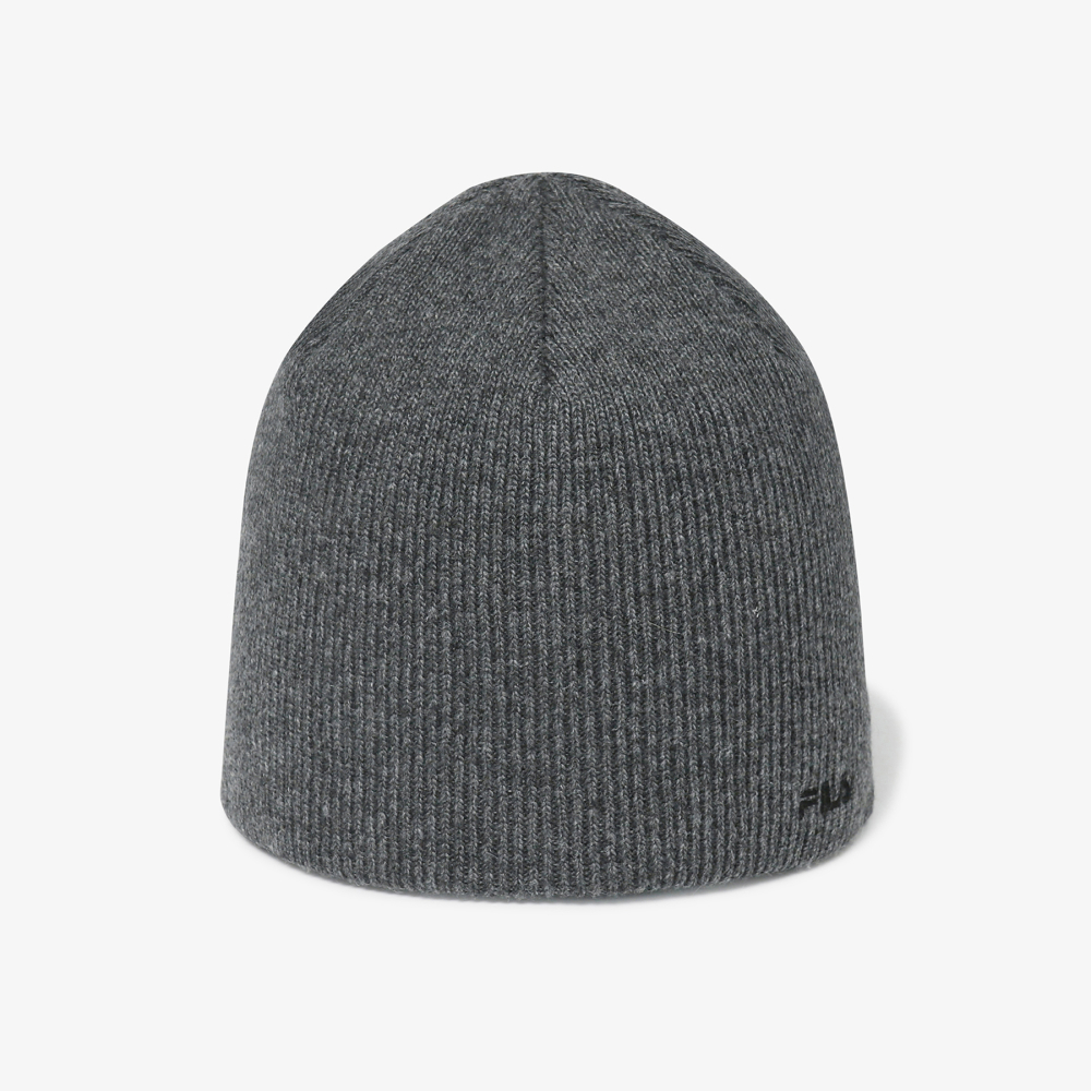 [6% 적립] 휠라 에센셜 숏 비니 다크 그레이([6% 적립] FILA Essential Short Beanie Dark Gray) - 3