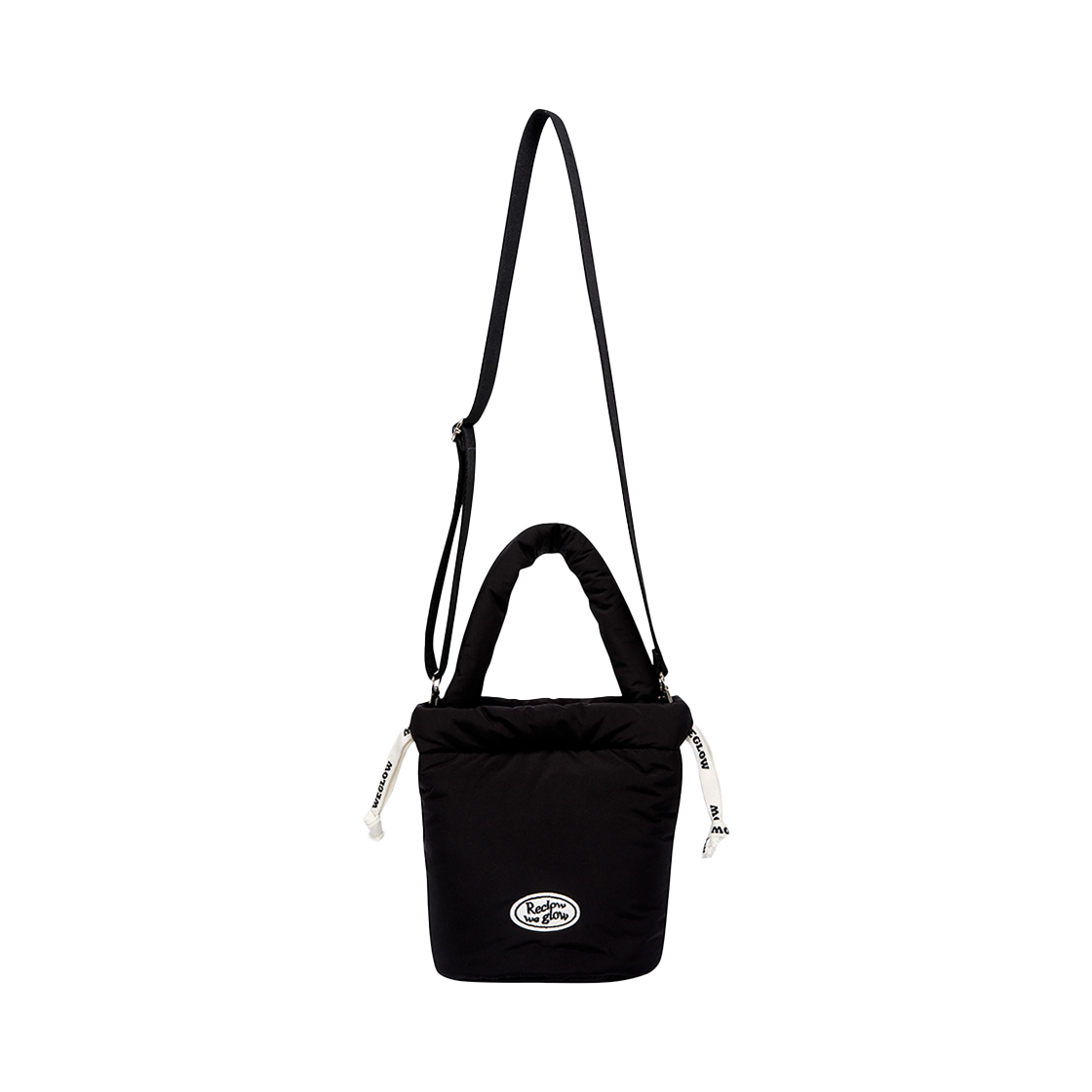 리끌로우 멜로우 패딩 백 블랙(RECLOW Mellow Padding Bag Black)