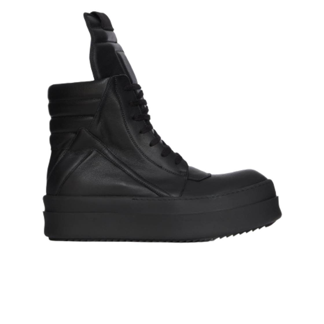 릭 오웬스 콘코디언 메가 범퍼 지오바스켓 올 블랙(Rick Owens Concordians Mega Bumper Geobasket All Black)