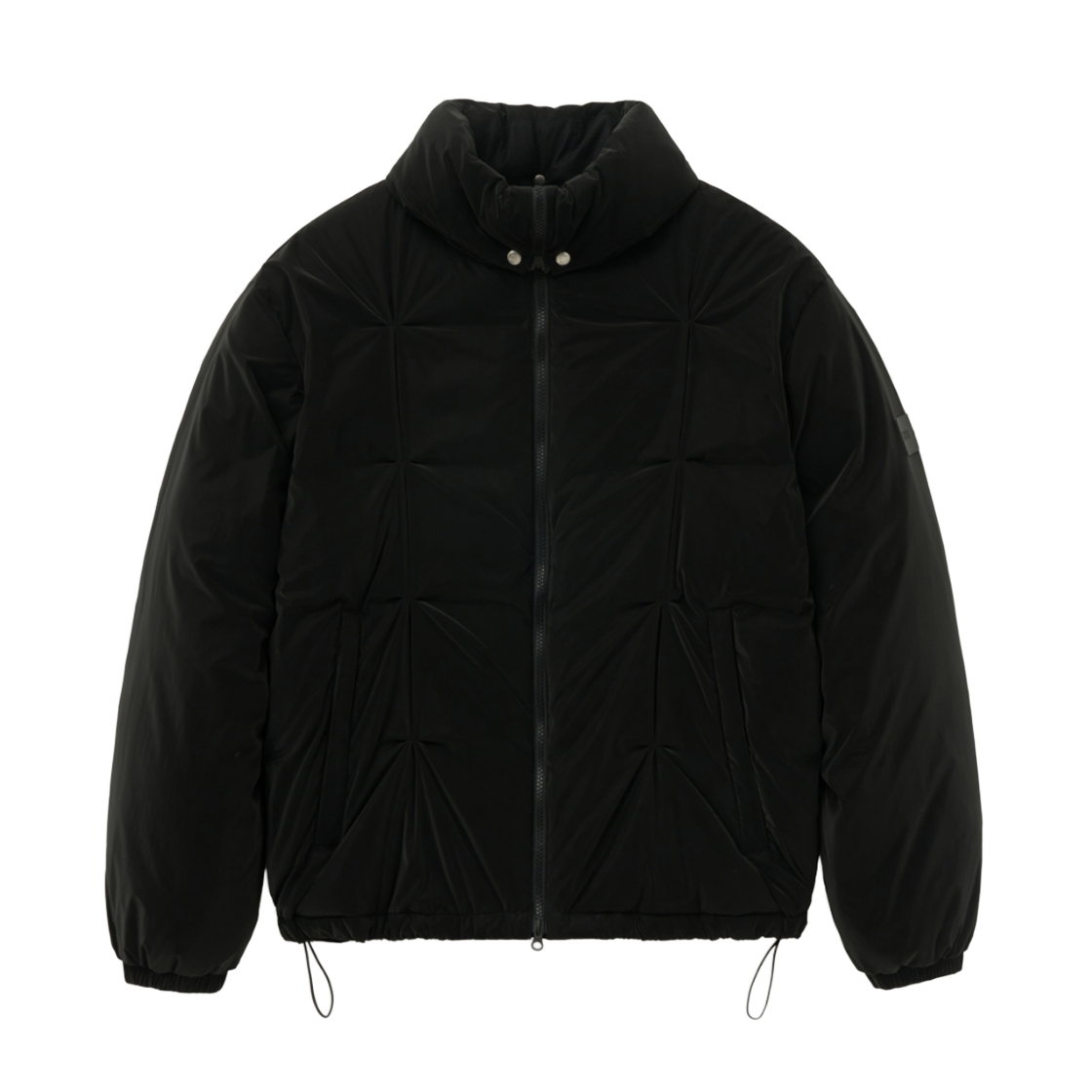 세터 오르타 2-Way 칼라 덕 다운 패딩 블랙