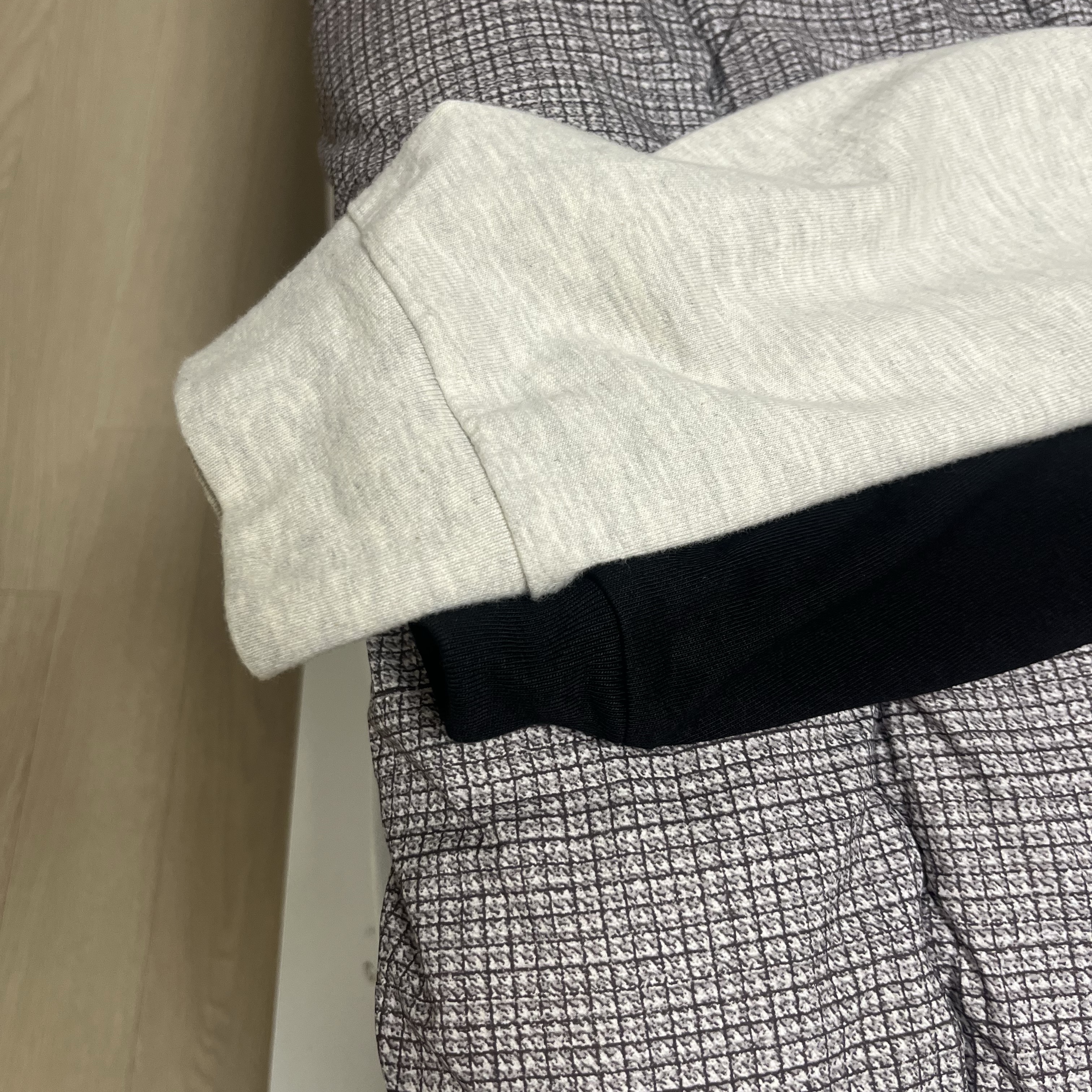 Essentials Jersey Long Sleeve T-Shirt Black - 24FW 착용 스타일 - 3