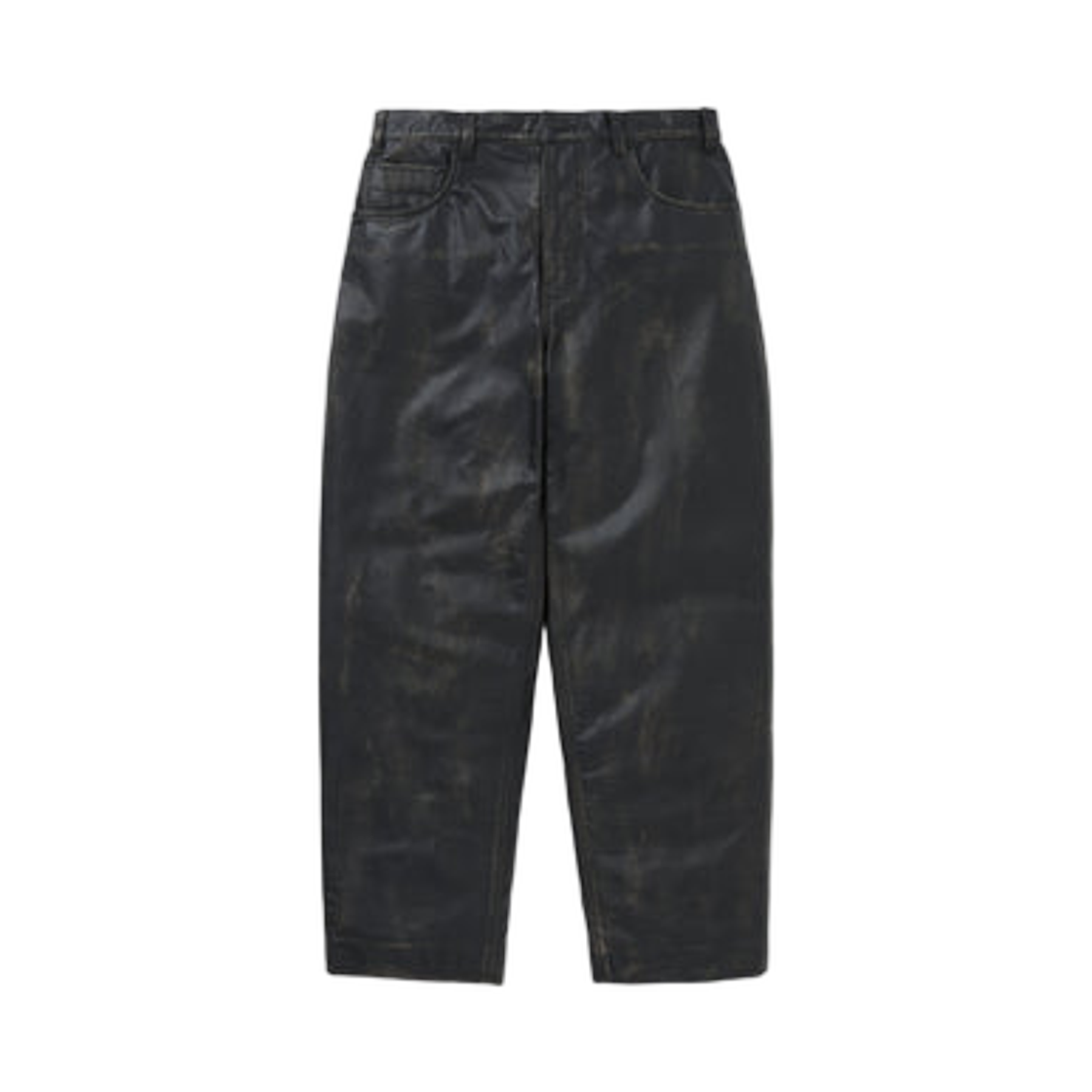 디스이즈네버댓 x 그레이트풀 데드 라이트닝 레더 팬츠 올리브 블랙(Thisisneverthat x Grateful Dead Lightning Leather Pant Olive Black) - 1