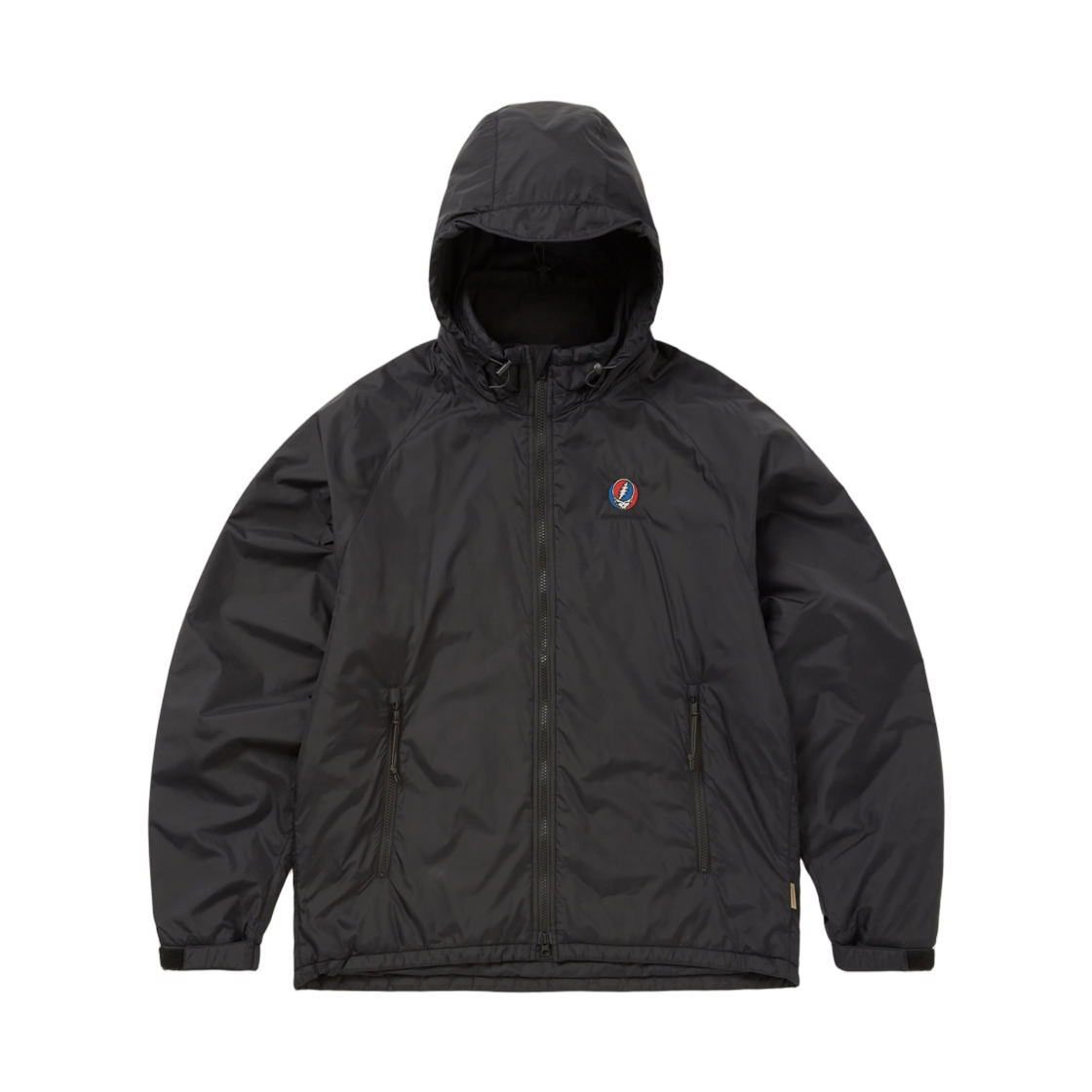 GD253WOWLS01OBK Thisisneverthat x Grateful Dead SYF Warm Up Jacket Off Black