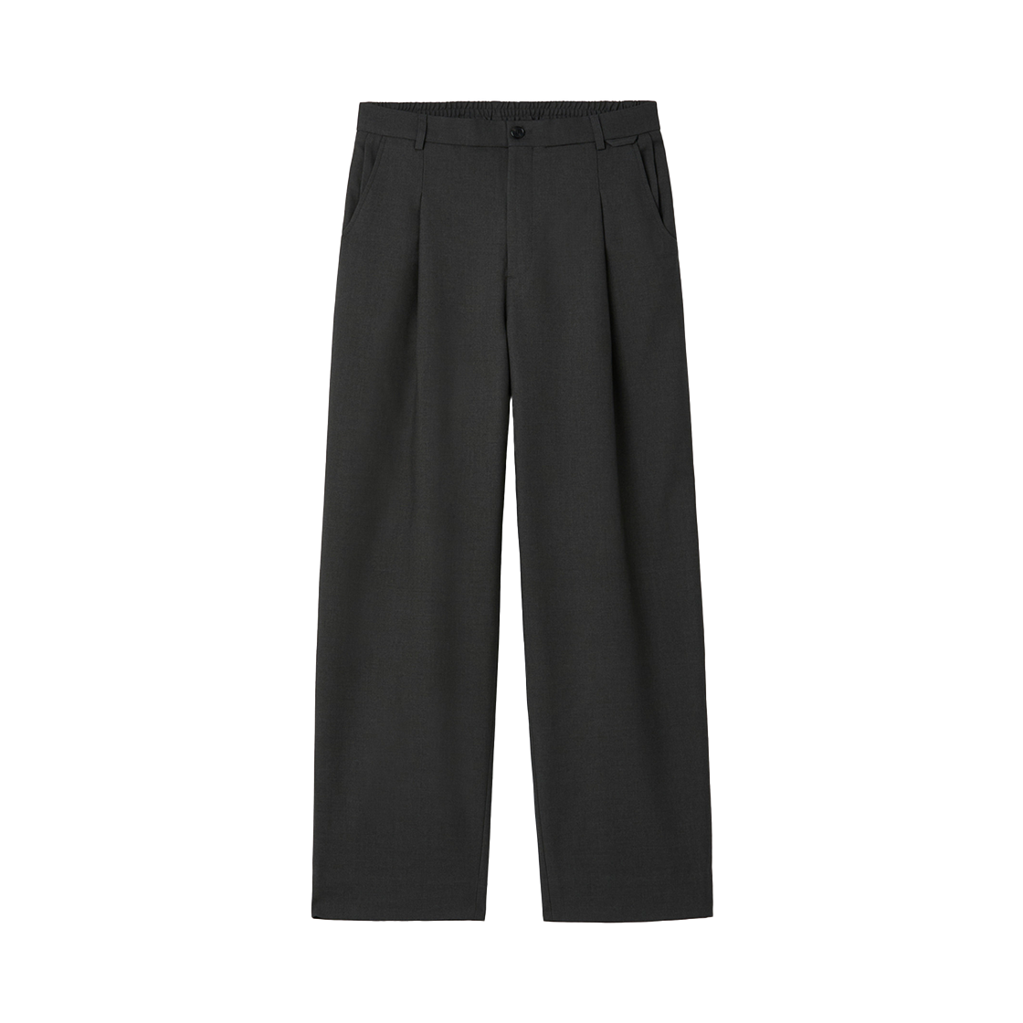 C9PAW25541GYD Customellow Wide Fit Pants Dark Gray