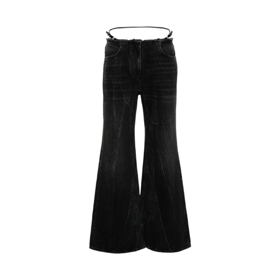 (W) 지방시 부아유 데님 진 블랙((W) Givenchy Voyou Denim Jeans Black)