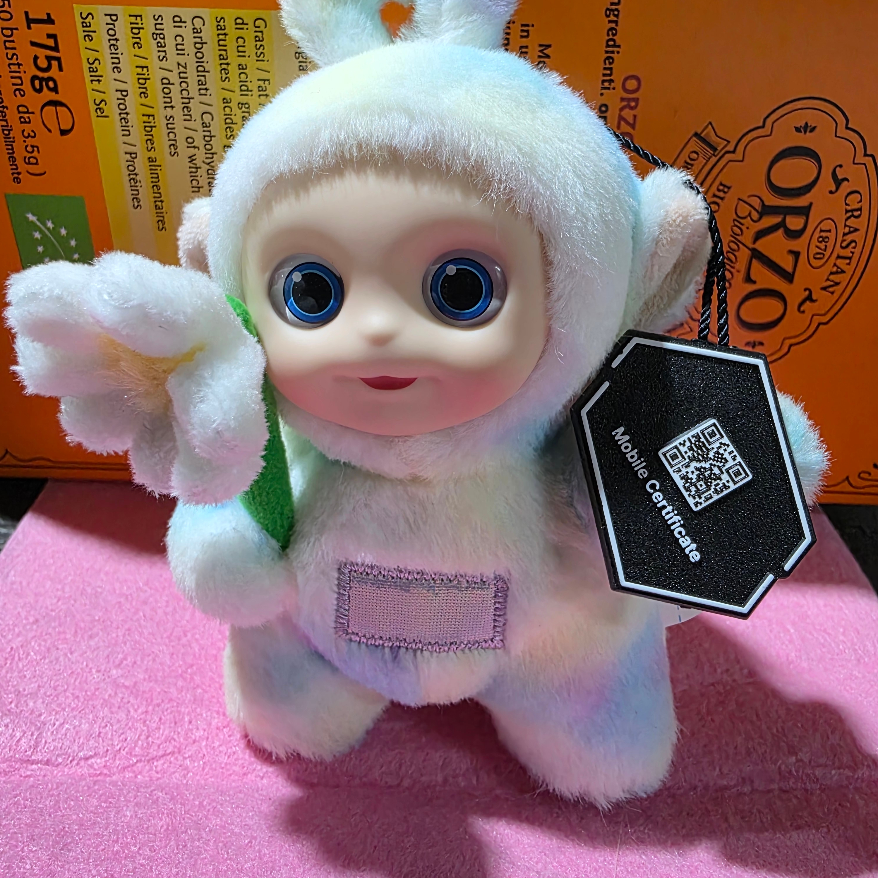 Pop Mart Teletubbies Say Hello Series Figures Sealed Case Po's Lucky Flower (Opened Case) 착용 스타일 - 1