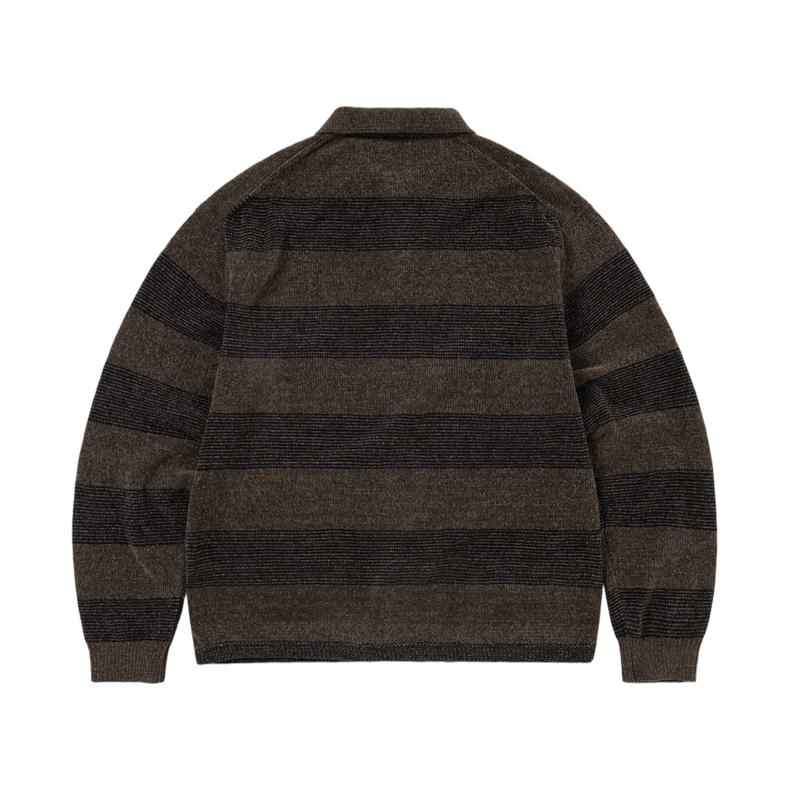 디스이즈네버댓 x 그레이트풀 데드 라이트닝 벨벳 니트 폴로 브라운(Thisisneverthat x Grateful Dead Lightning Velvet Knit Polo Brown) - 2