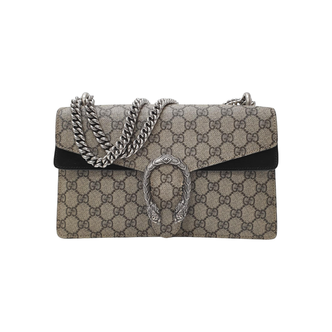 ITPQ9HUIF9CO Gucci Dionysus GG Supreme Canvas Small Chain Shoulder Bag