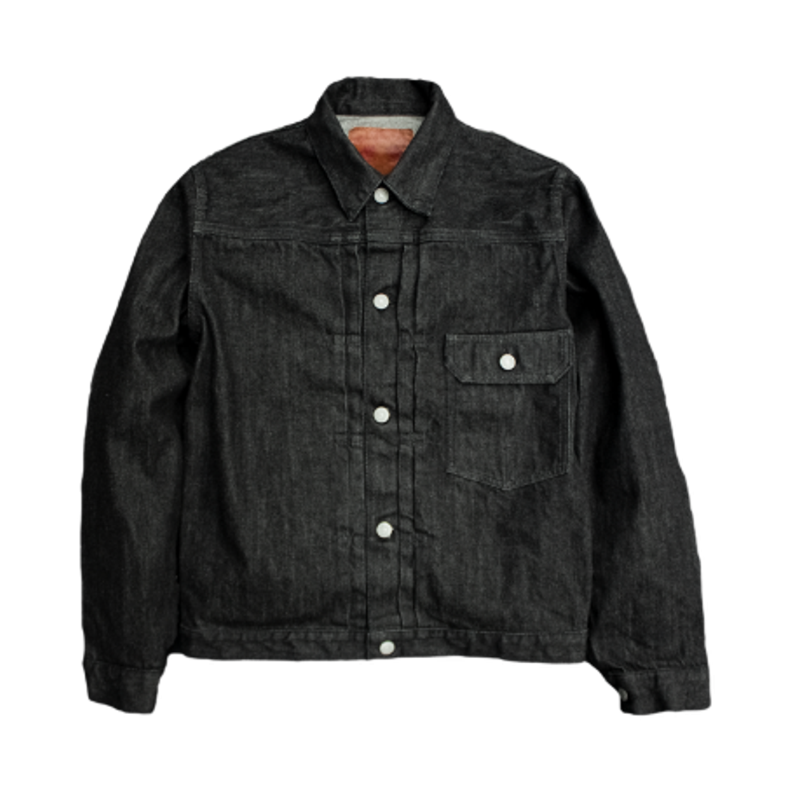 2107BK Fullcount 2107BK Type 1 Denim Jacket One Wash Black