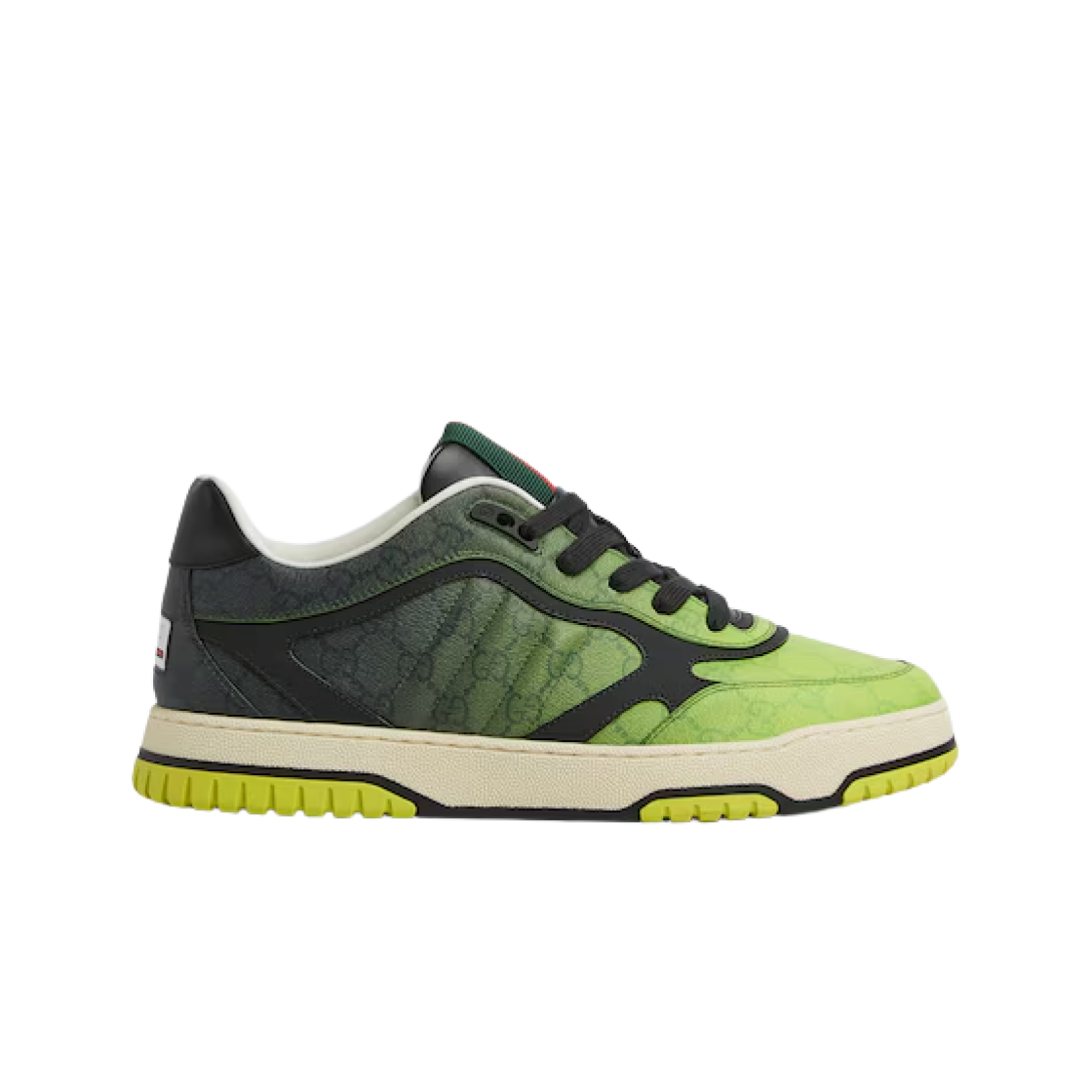 838949-FAEV5-8461 Gucci Re-Web Sneakers Gradient Green