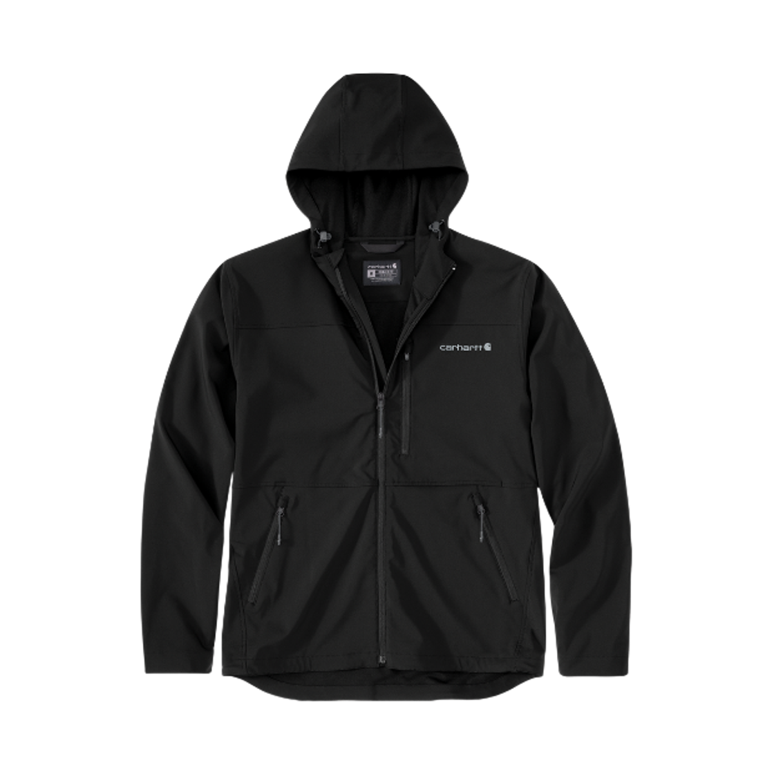 106782-N04 Carhartt Rain Defender Relaxed Fit Jacket Black