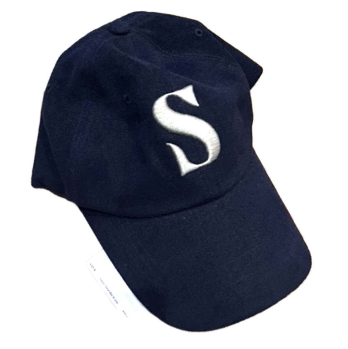 SATUR Vintage Casual Ball Cap Navy 착용 스타일