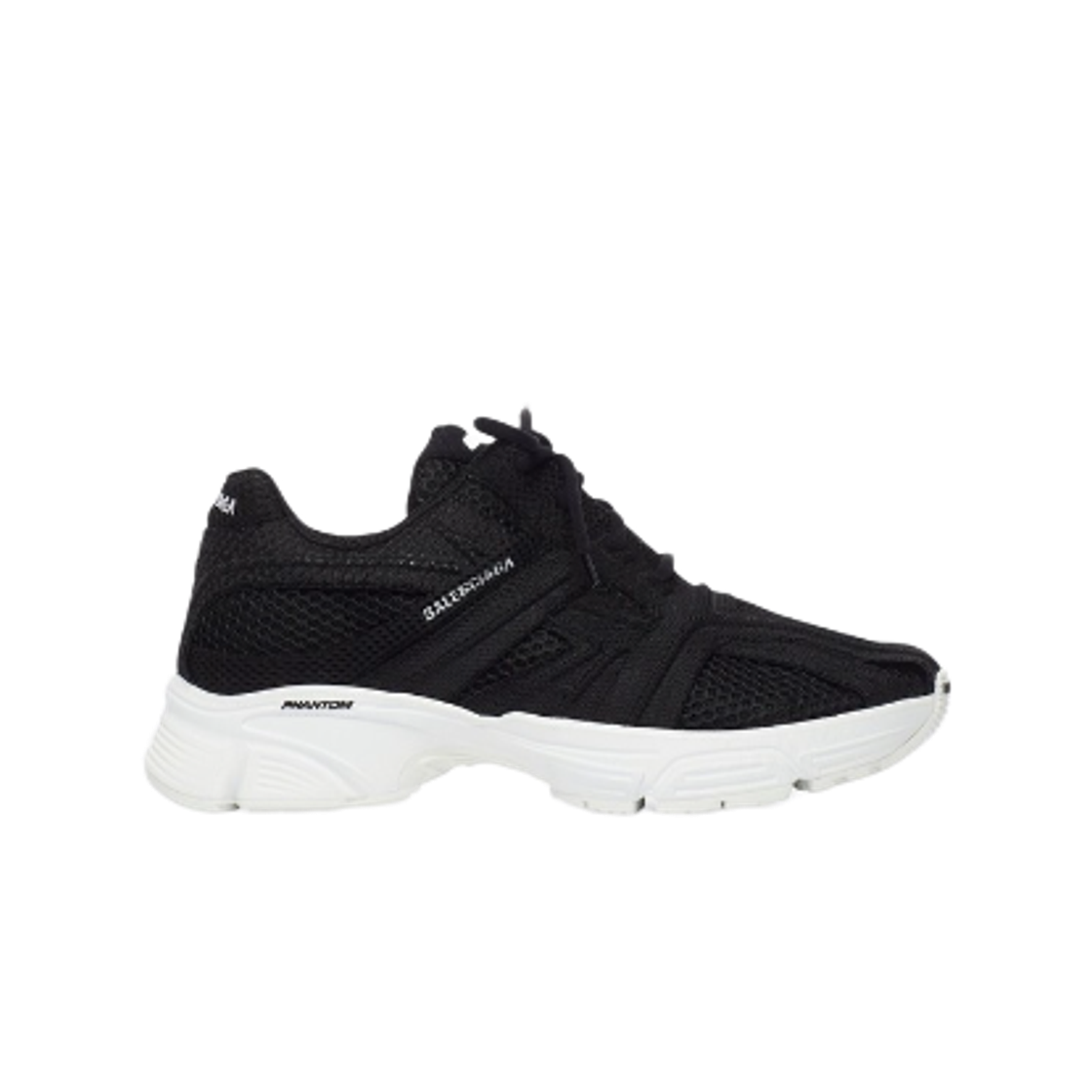 679339W2E961090 (W) Balenciaga Phantom Sneakers Black White