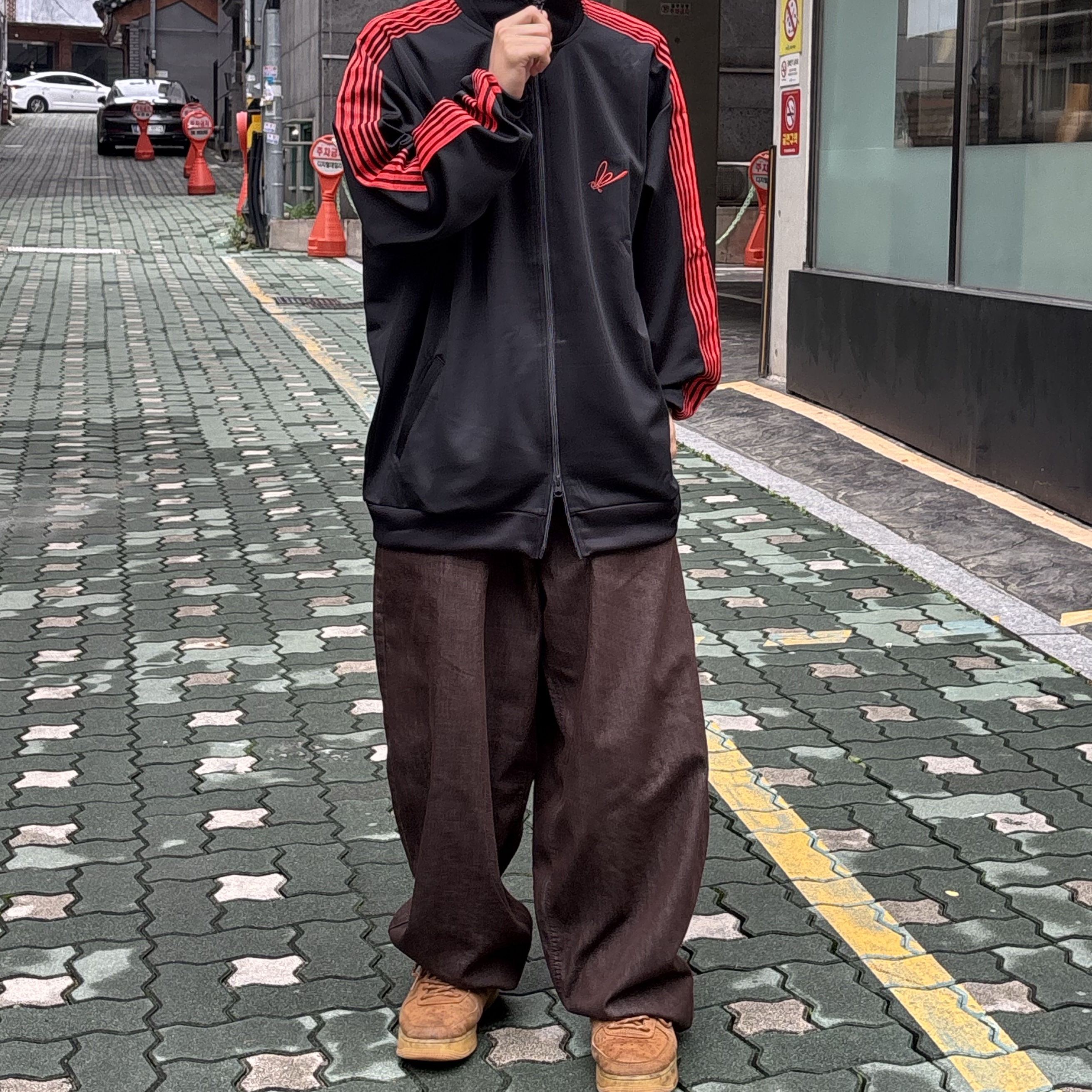 Nike Air Force 1 '07 WB Flax 착용 스타일 - 1