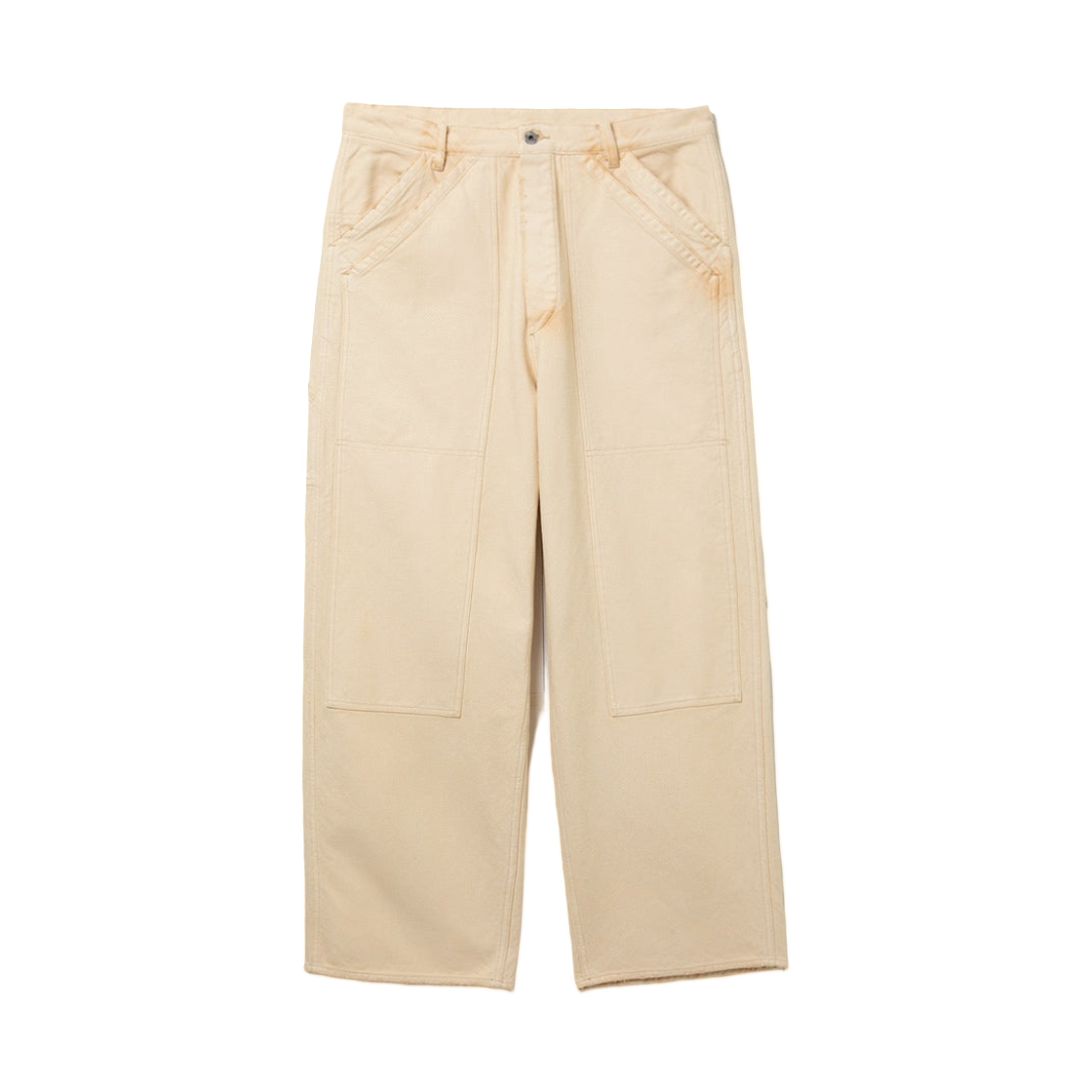 VISVIM(ビズビム) ex wide chino pants crash ベージュ 2size EX WIDE