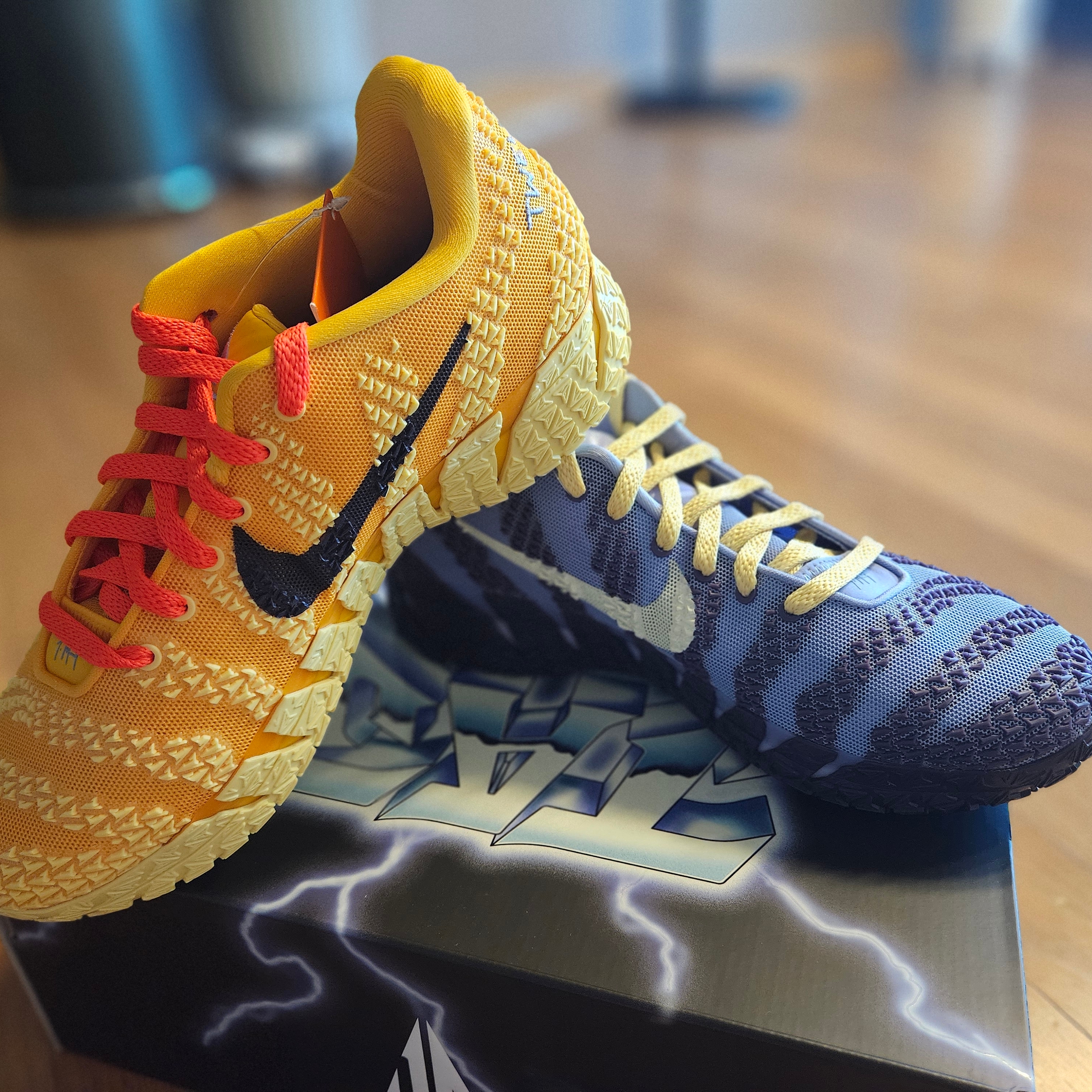 Nike Ja 3 EP University Gold Soft Yellow 착용 스타일 - 3