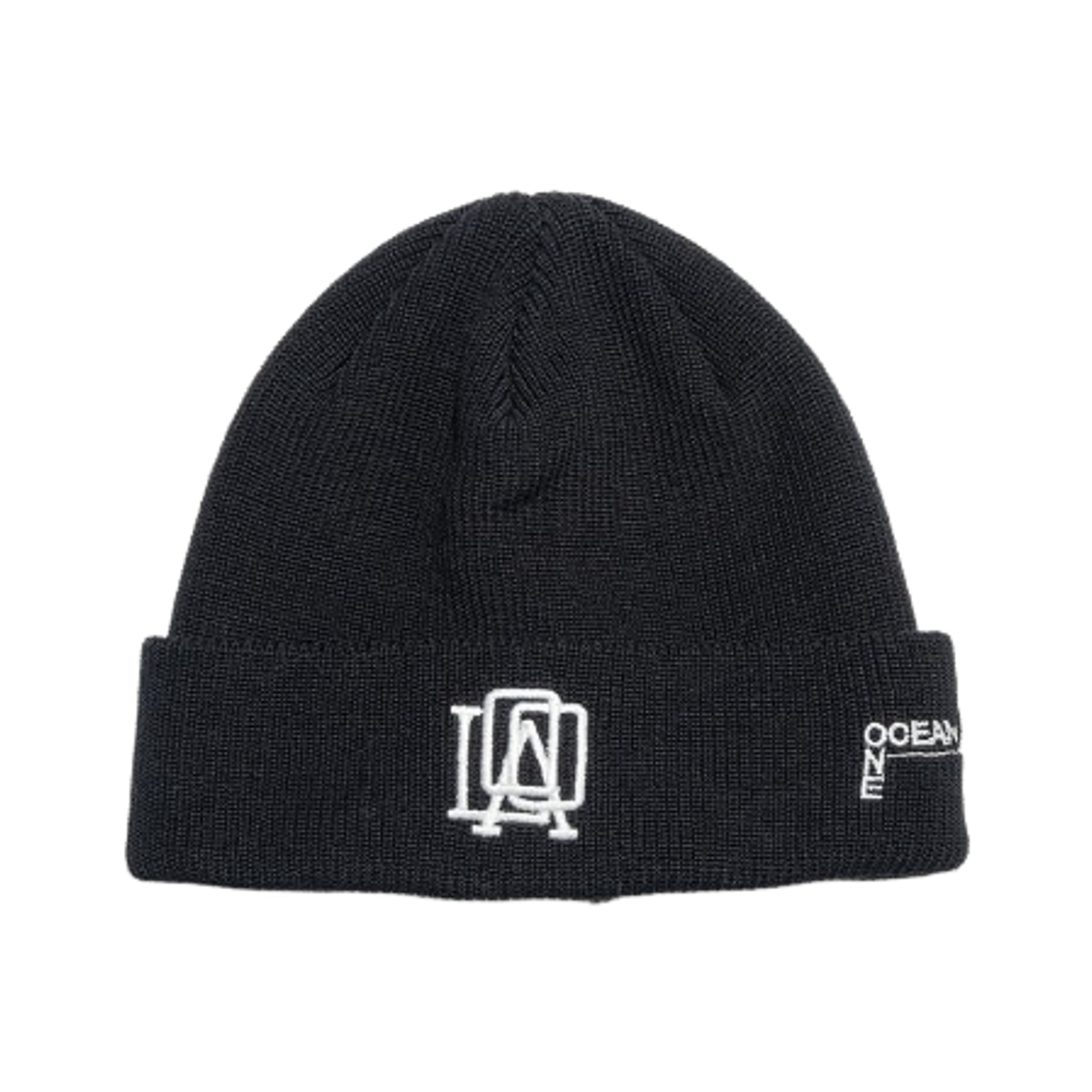 S25SP030 Nanamica OOAL Knit Cap Black
