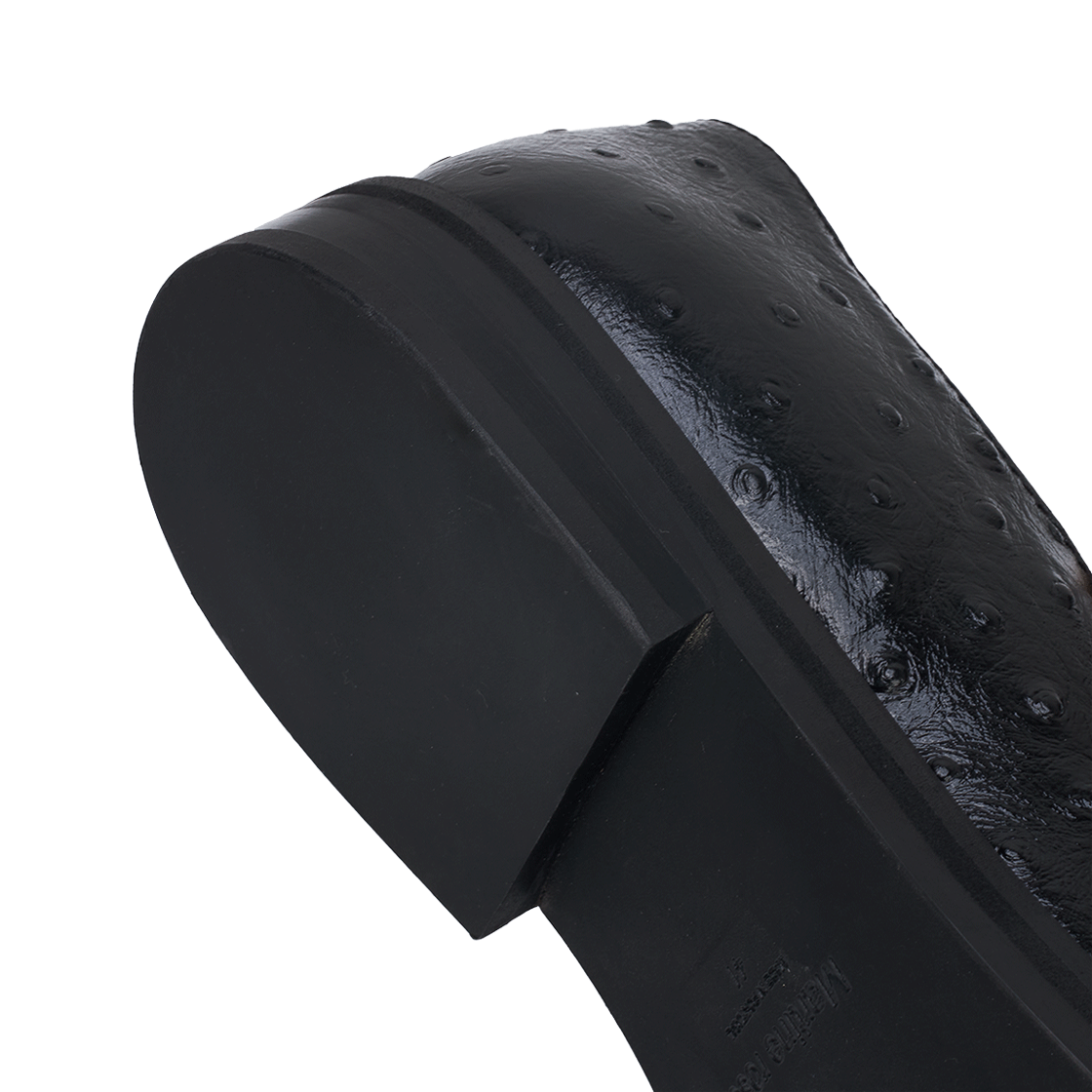 마틴 로즈 샴페인 캡 스퀘어 토 로퍼 블랙 - 25FW(Martine Rose Chanpagne Cap Square Toe Loafer Black - 25FW) - 6