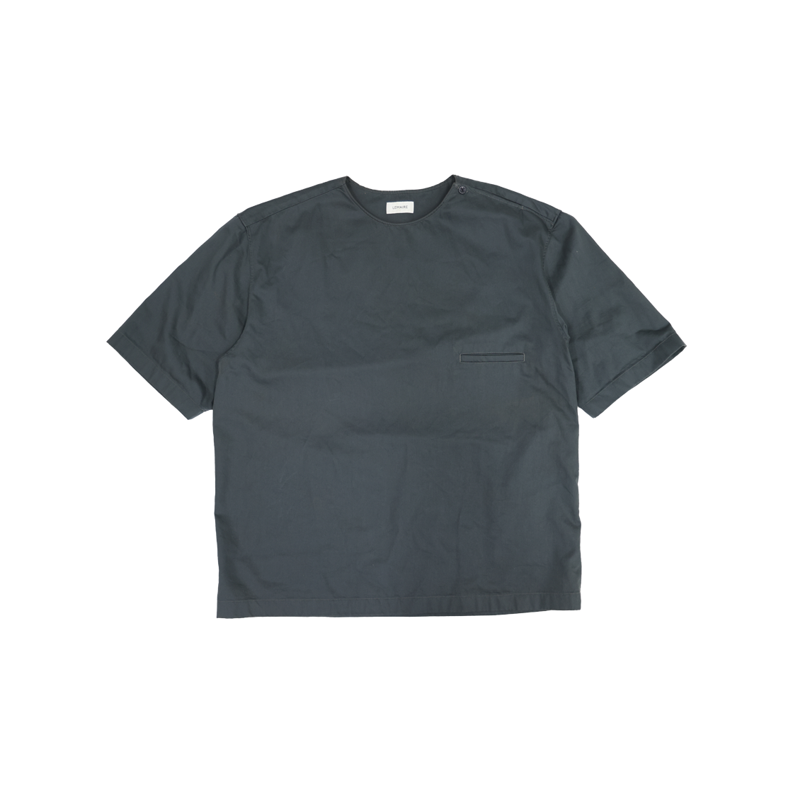 ITG5FKMRF967 Lemaire M221 Button Neck Shirt