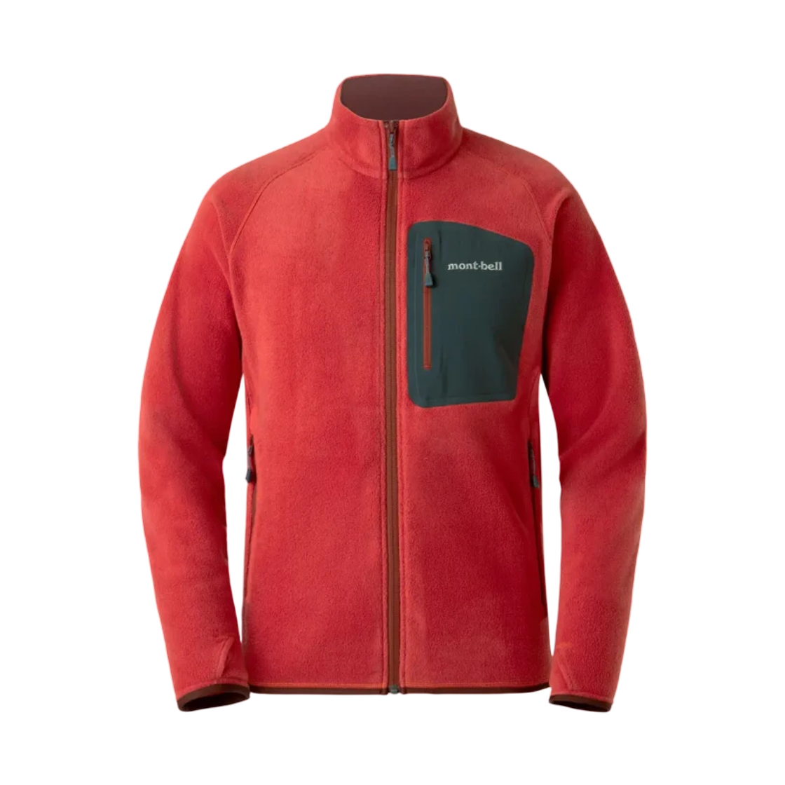 1106591 Montbell Climaplus 100 Jacket Red