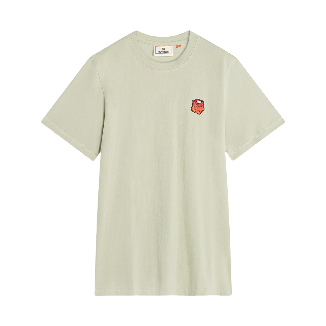 HARU0011252-P129 Maison Kitsune x Hunter Fox Head T-Shirt Stone Beige