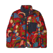 (W) Patagonia Classic Retro-X Fleece Jacket River River Amanita Red