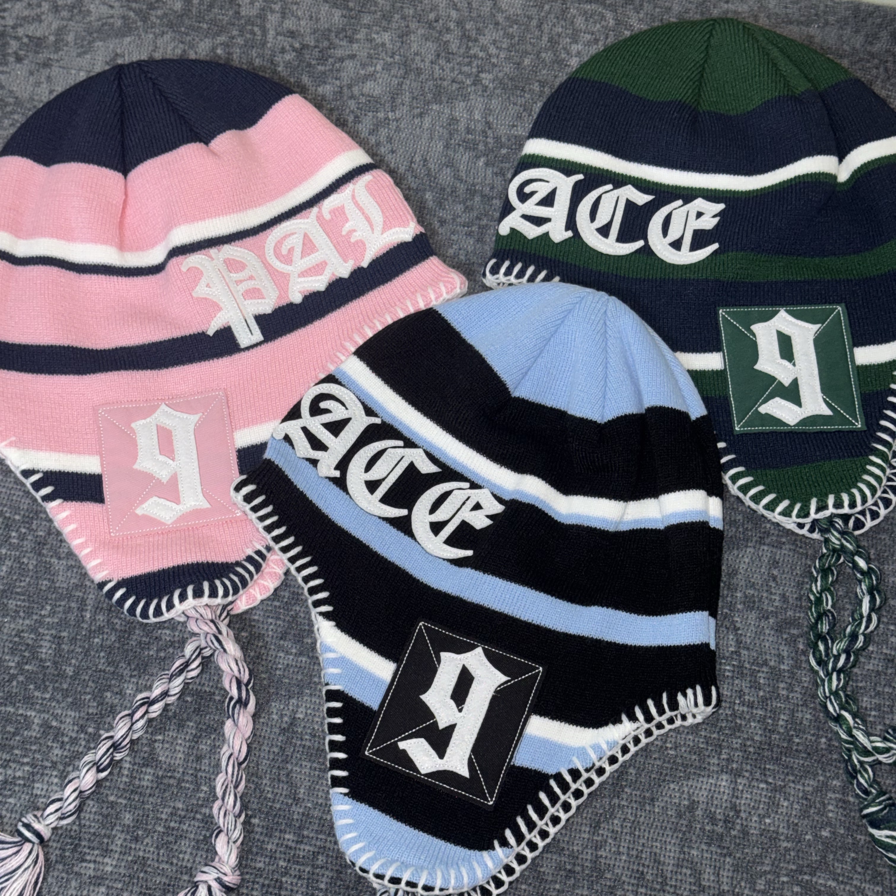 Palace Union Peruvian Beanie Black - 25FW, Palace Union Peruvian Beanie Navy - 25FW 착용 스타일