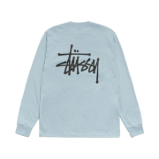 Stussy Basic Stussy LS T-Shirt Slate