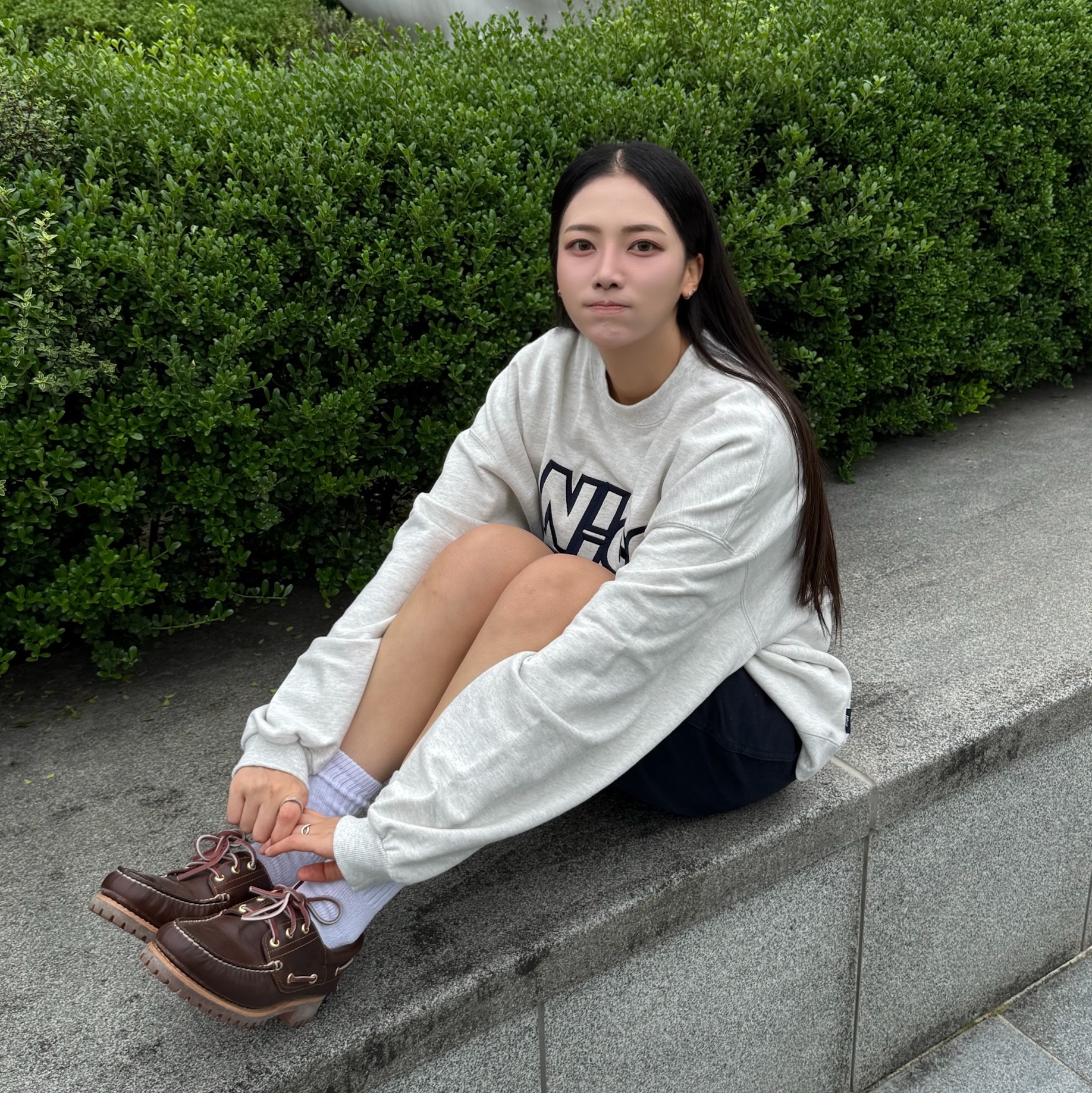 Timberland Classic 3-Eye Boat Shoes Brown - Wide 착용 스타일 - 2