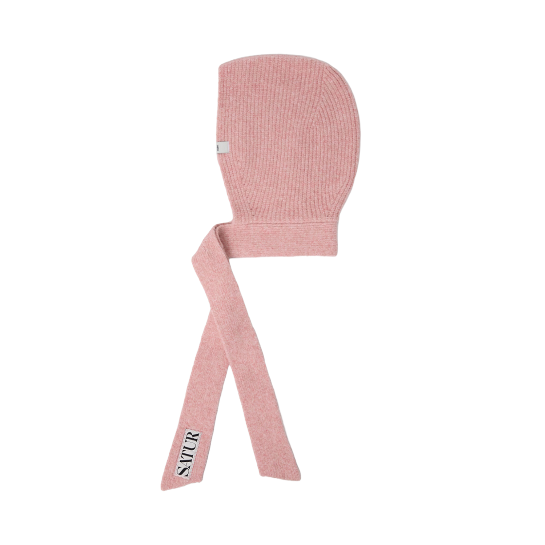 세터 우먼 니트 바라클라바 라이트 핑크