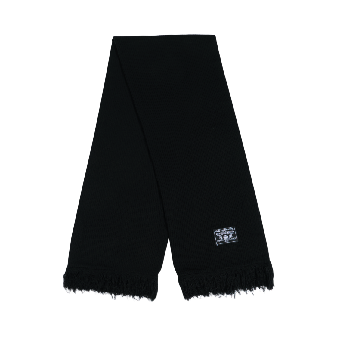 노드 슈퍼 오버사이즈 머플러 블랙(NOD Super Oversized muffler Black)