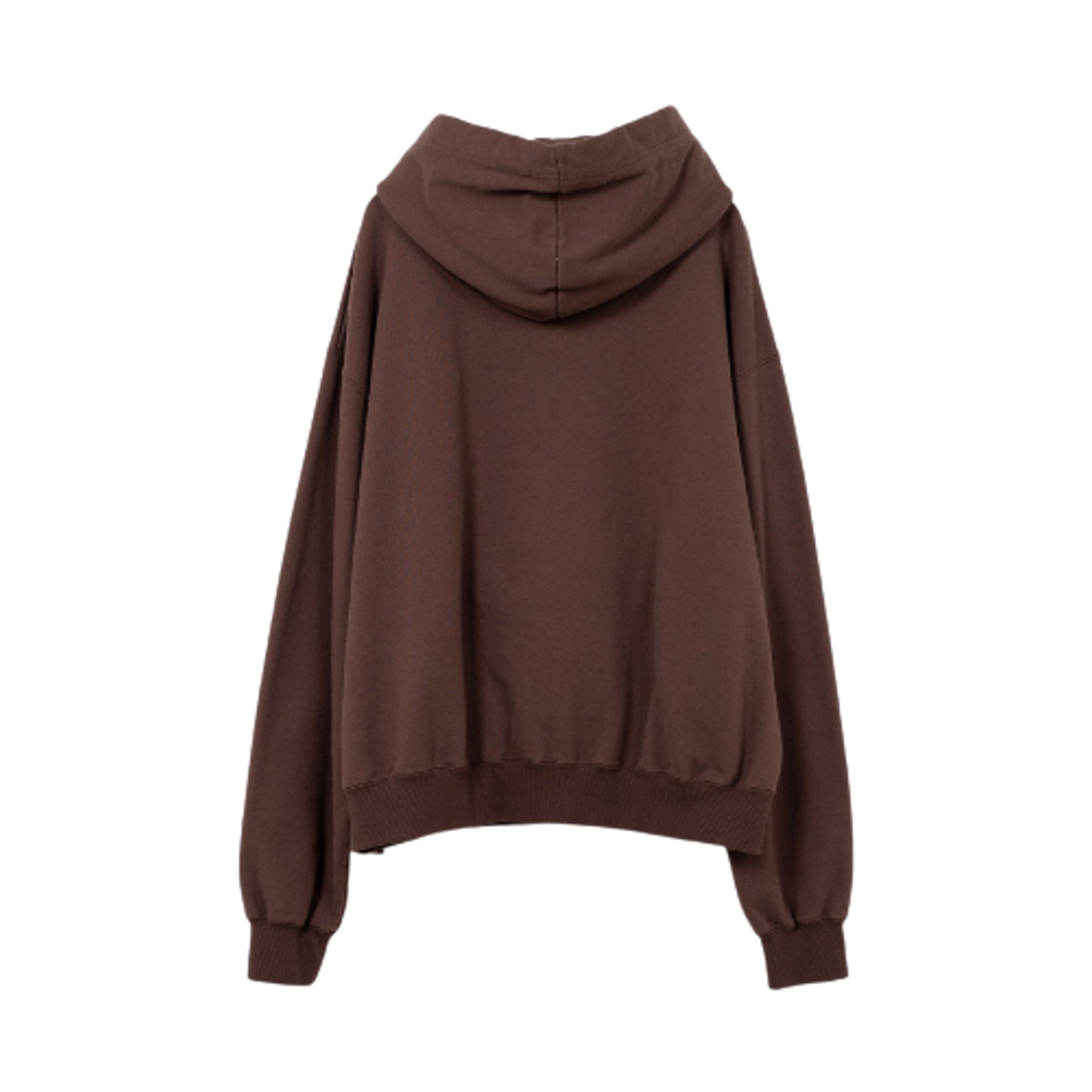 (W) 메종 미하라 야스히로 해피 페이스 프린트 후드 브라운((W) Maison Mihara Yasuhiro Happy Face Printed Hoodie Brown) - 2
