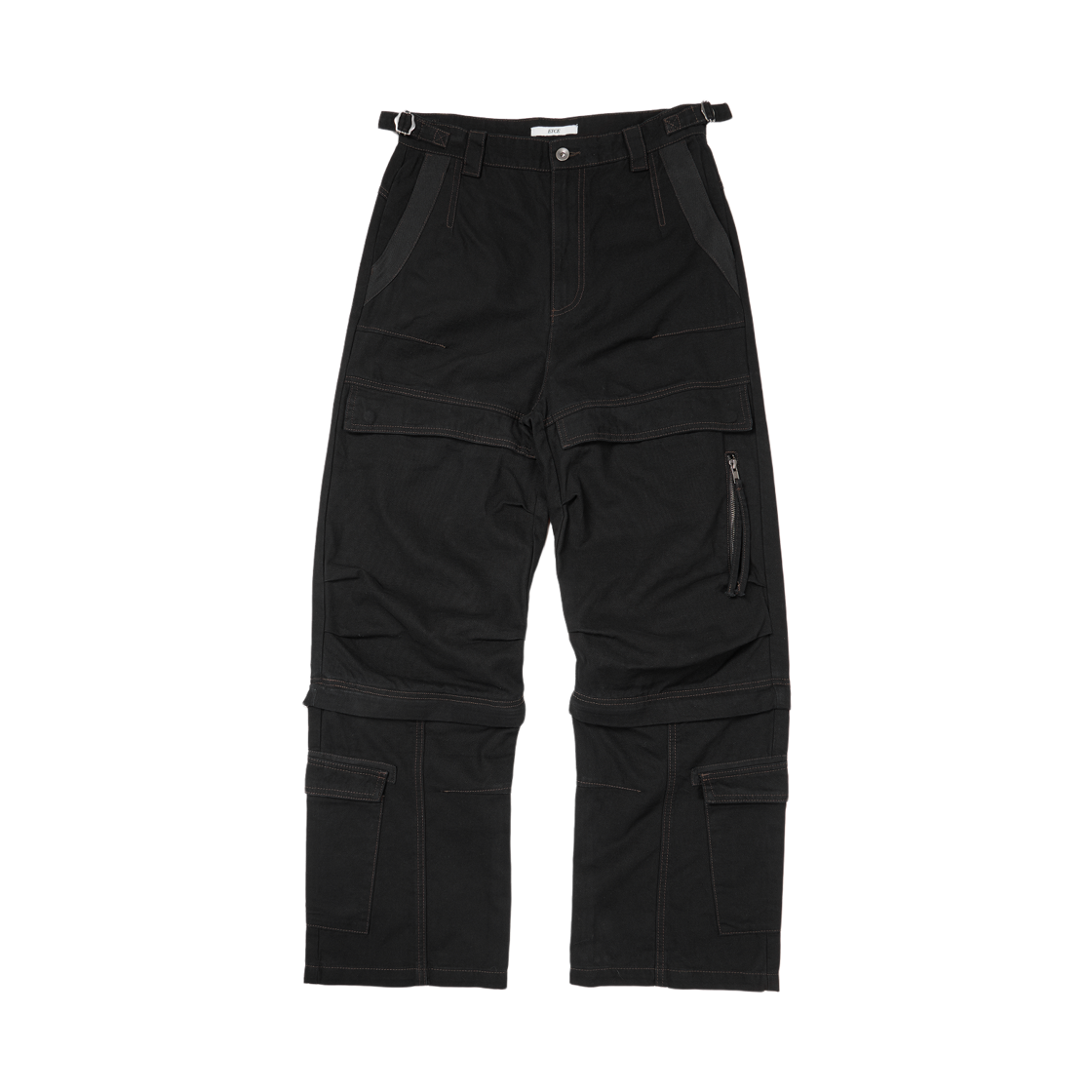 ET2503PT12BK ETCE Multi Cargo Pants Black