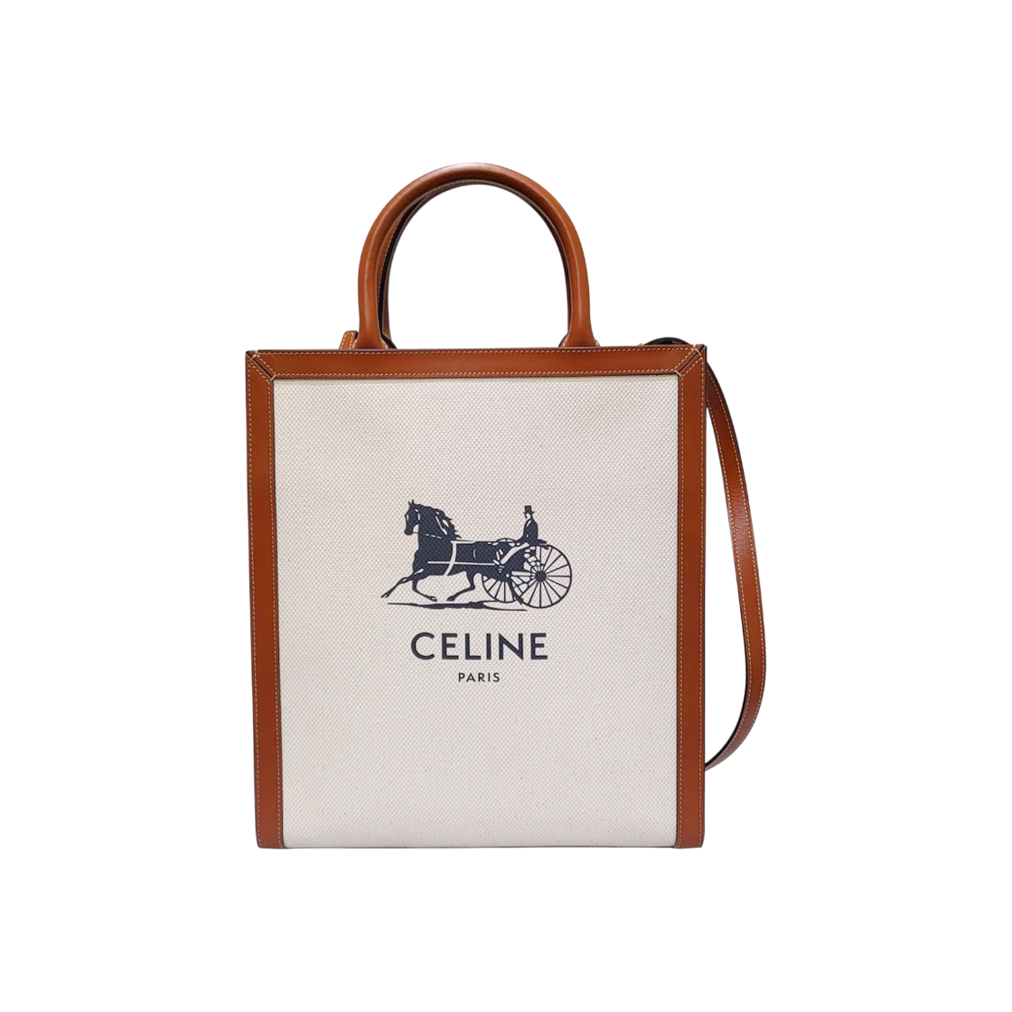 ITI2T99CL7HT Celine Cabas Small Natural Tan Tote Bag with Strap