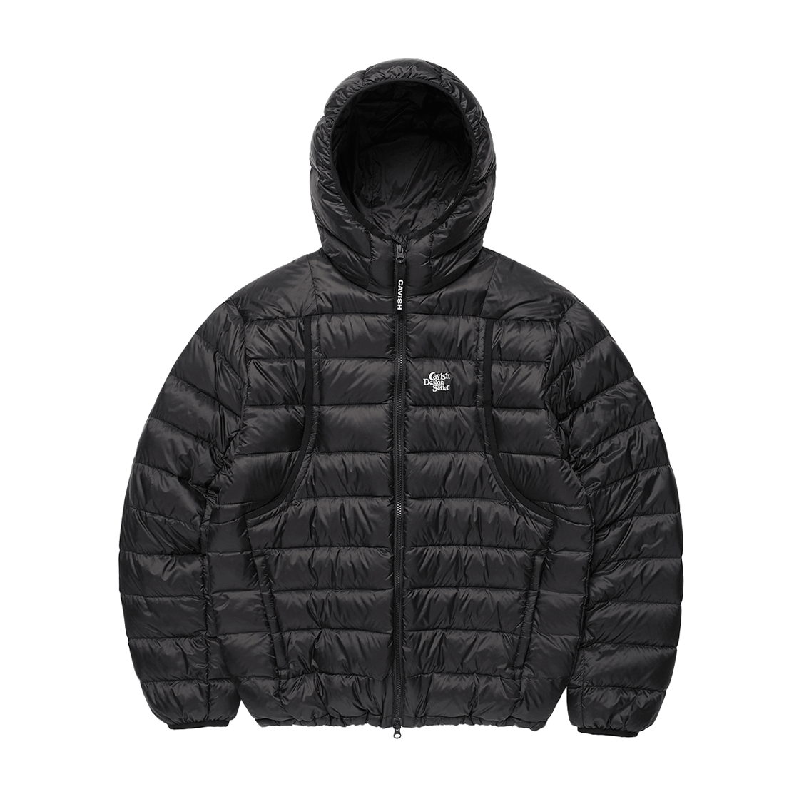 CV2EWUB901ABK CAVISH Light Weight Down Jacket Black