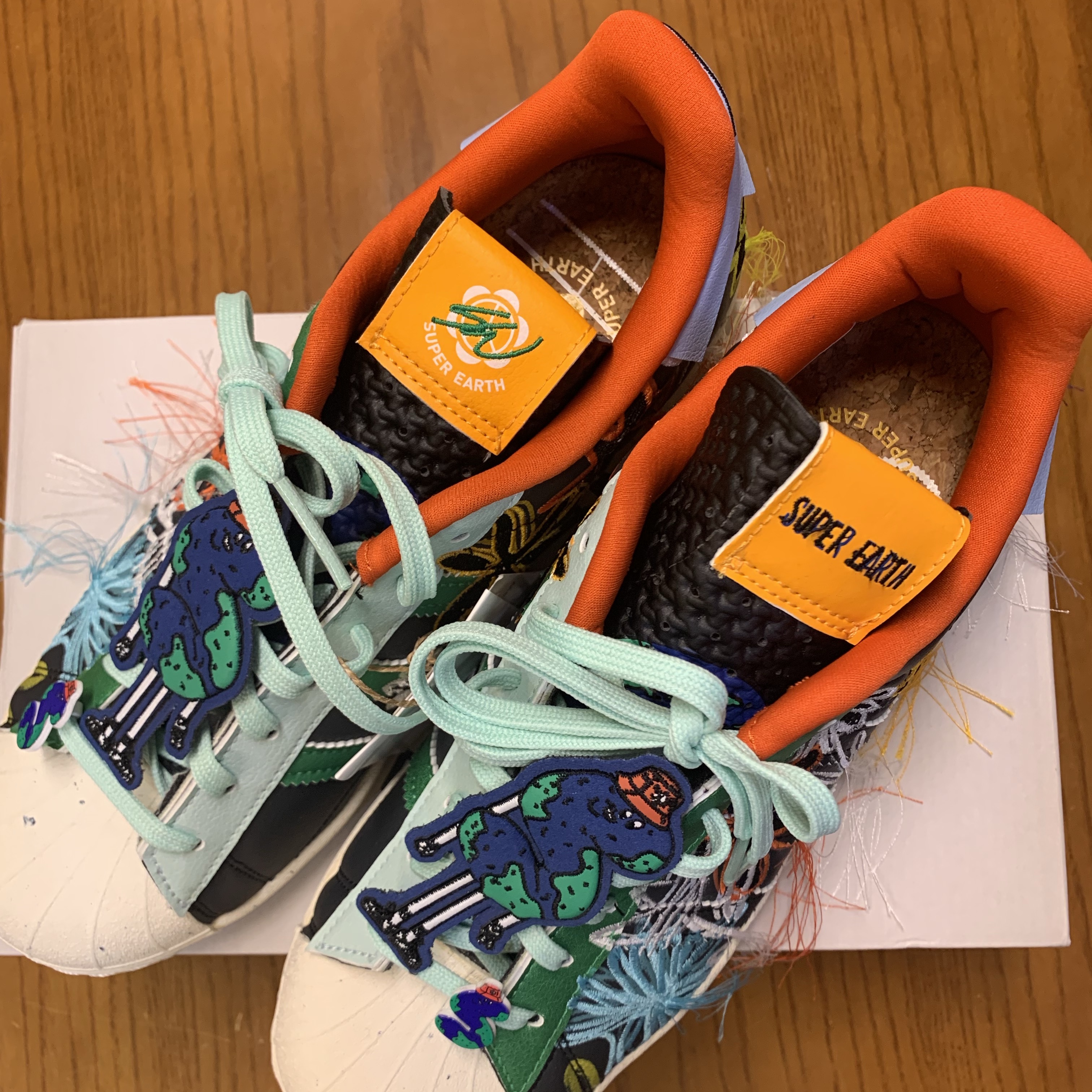 Adidas x Sean Wotherspoon Superstar Superearth Black 착용 스타일