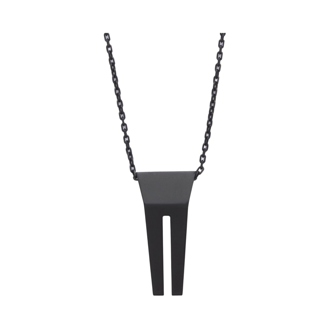 rj0000024mmtbk-09 Rick Owens Open Trunk Charm in Brass Black