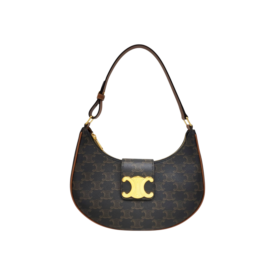 셀린느 114492BZJ.04LU 아바 트리옹프 캔버스 미디엄 호보 숄더백(Celine Ava Triomphe Medium Hobo Shoulder Bag)