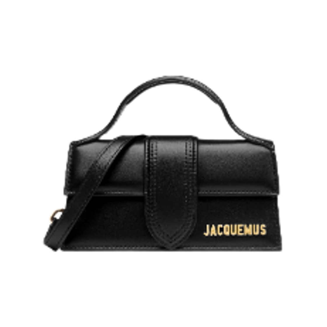BAW00006BC0-1C01-990 Jacquemus Bambino Small Handbag Black