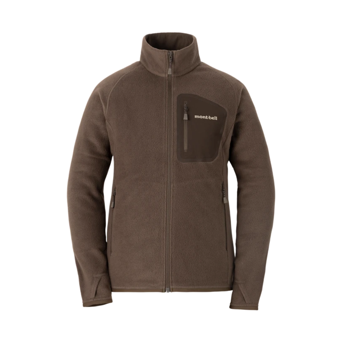 1106592 (W) Montbell Climaplus 100 Jacket Dark Brown 25