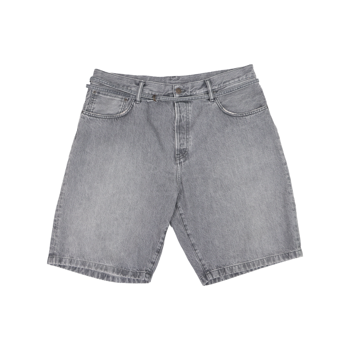 ITNKHKWSIUSK Acne Studios Gray Denim Shorts